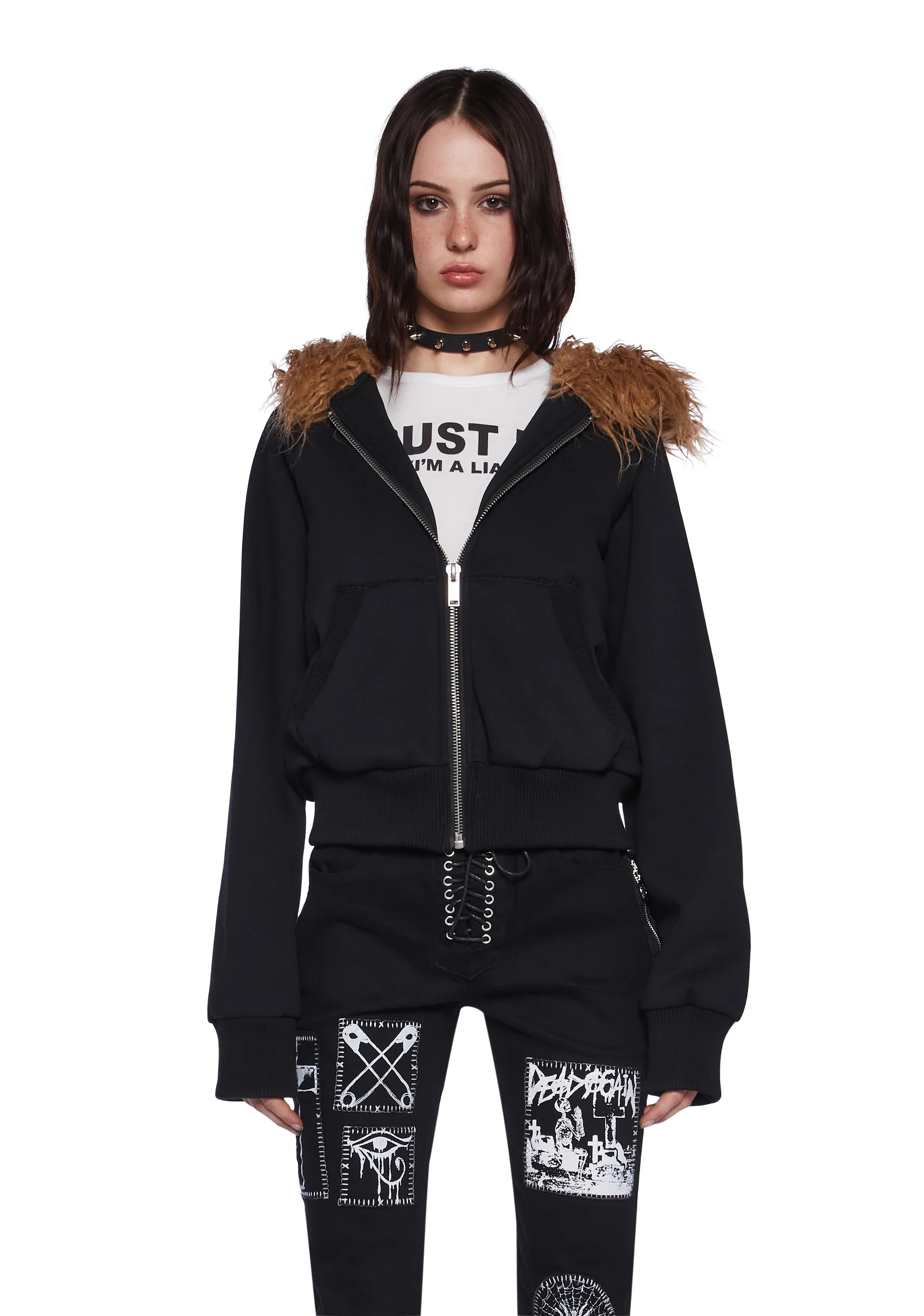 Midnight Meet Up Zip-Up Hoodie