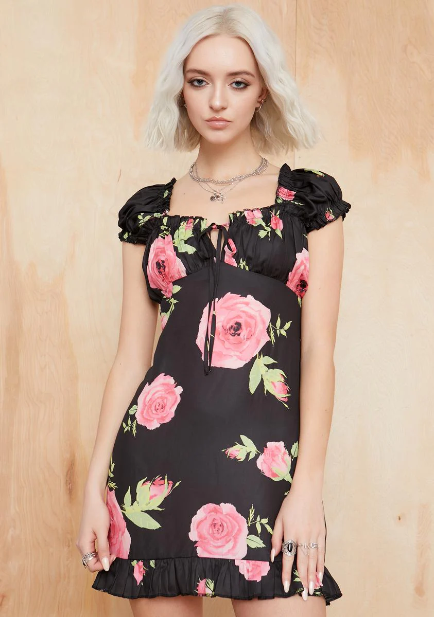 Midnight Oasis Mini Dress - Image 2