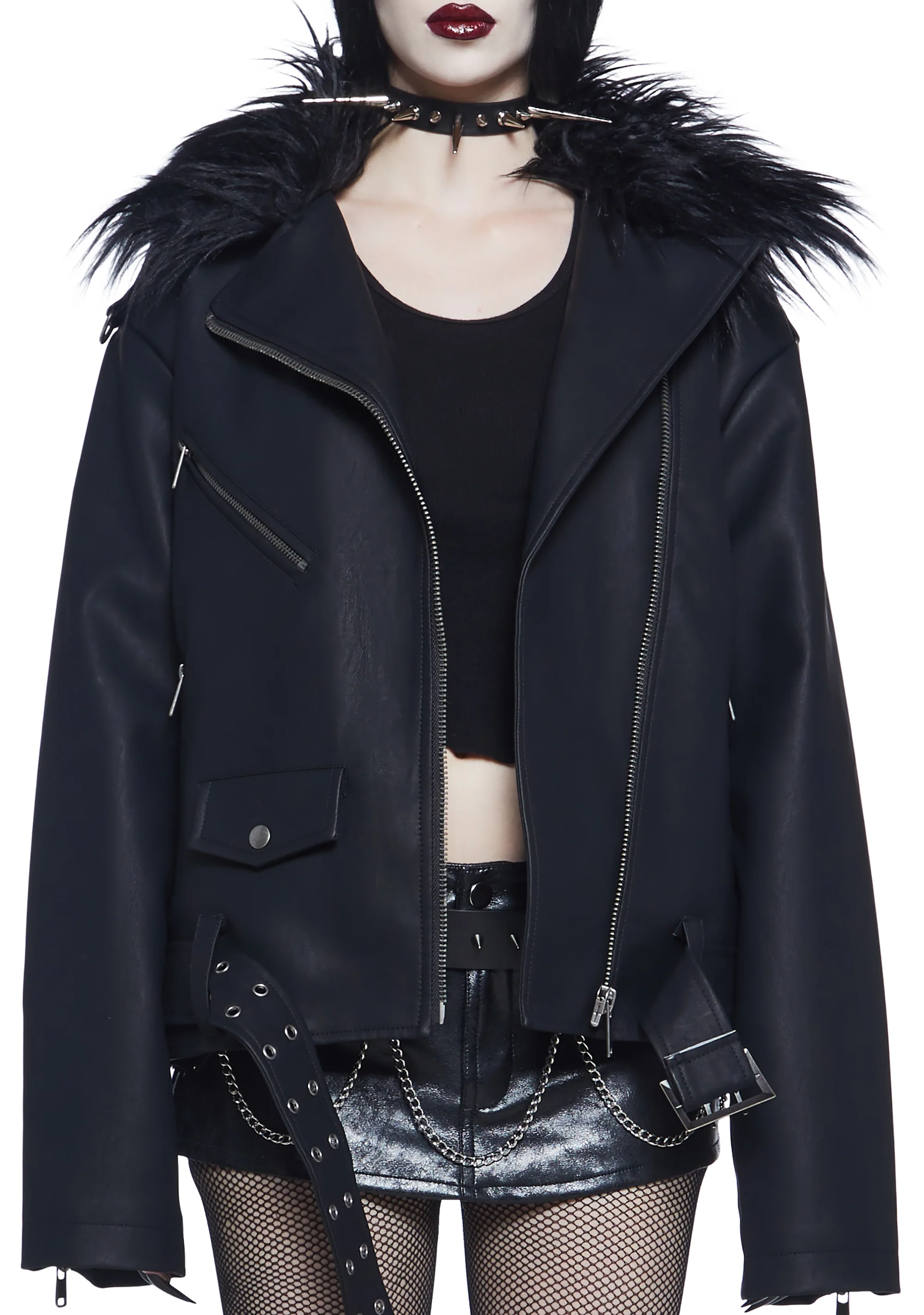 Midnight Resurrections Moto Jacket - Image 5