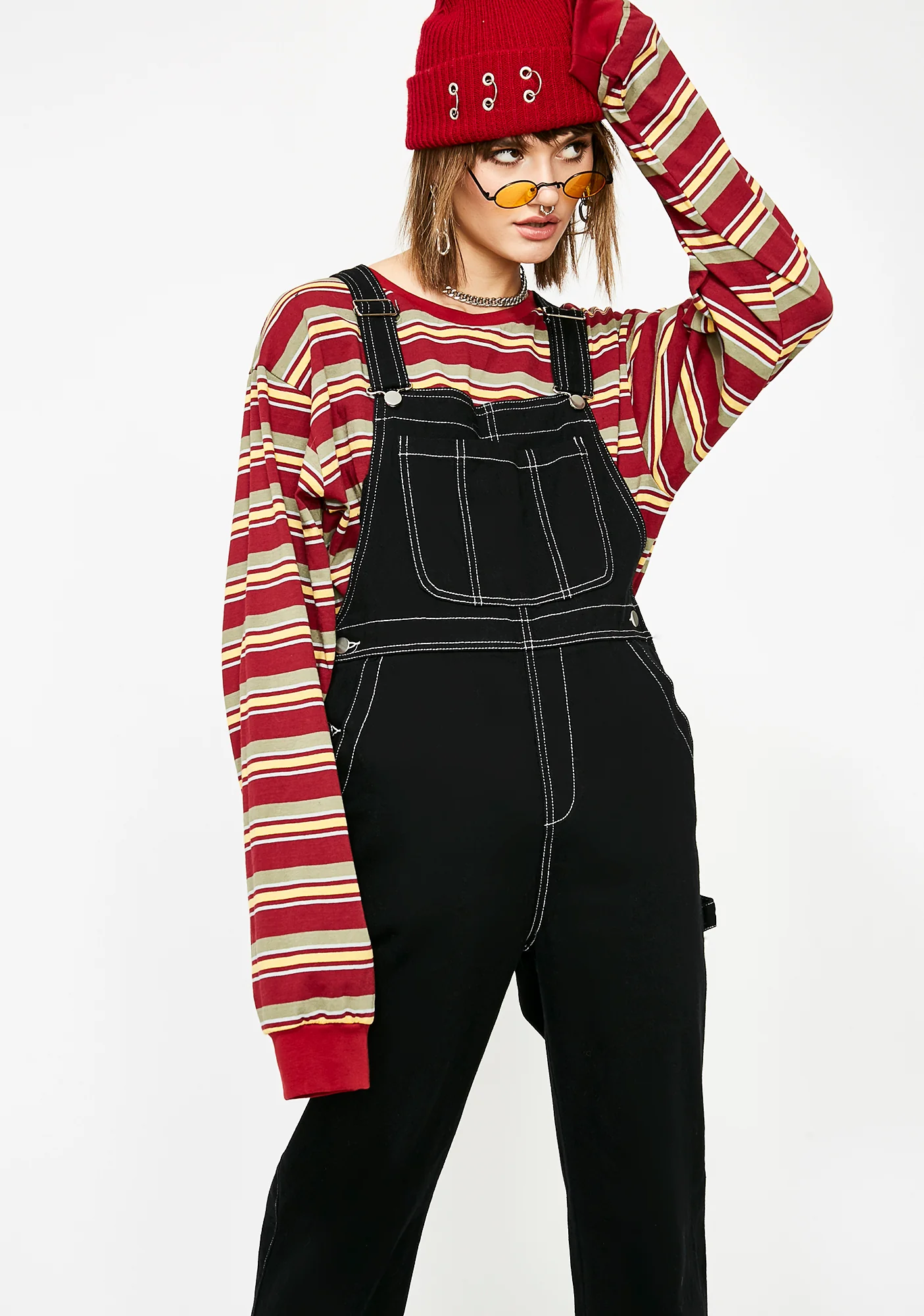 Midnight The Homie Baggy Overalls - Image 2
