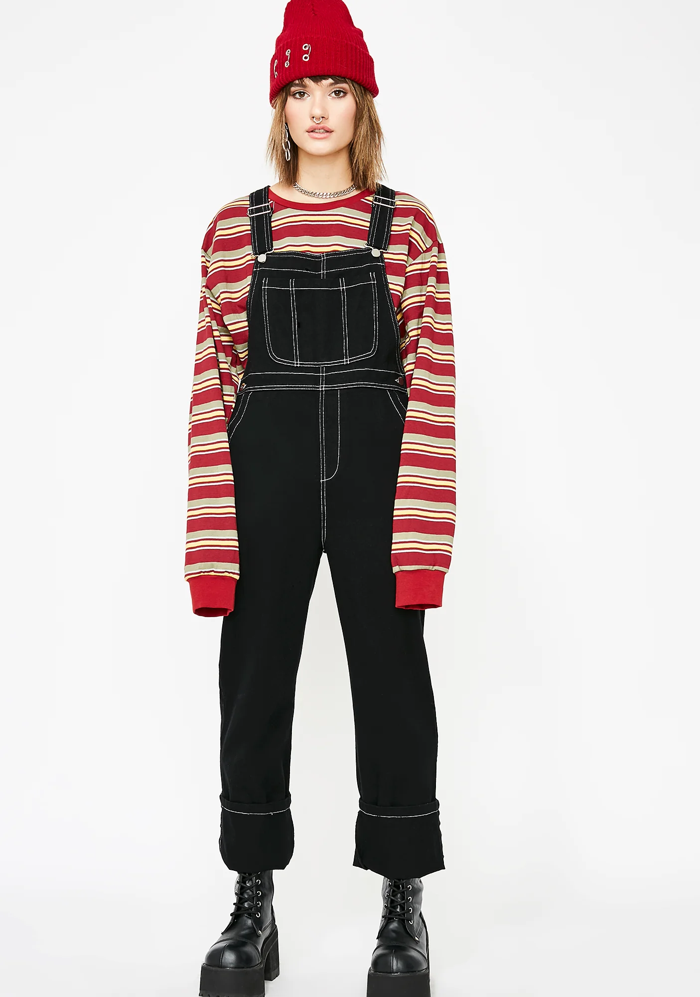 Midnight The Homie Baggy Overalls - Image 6