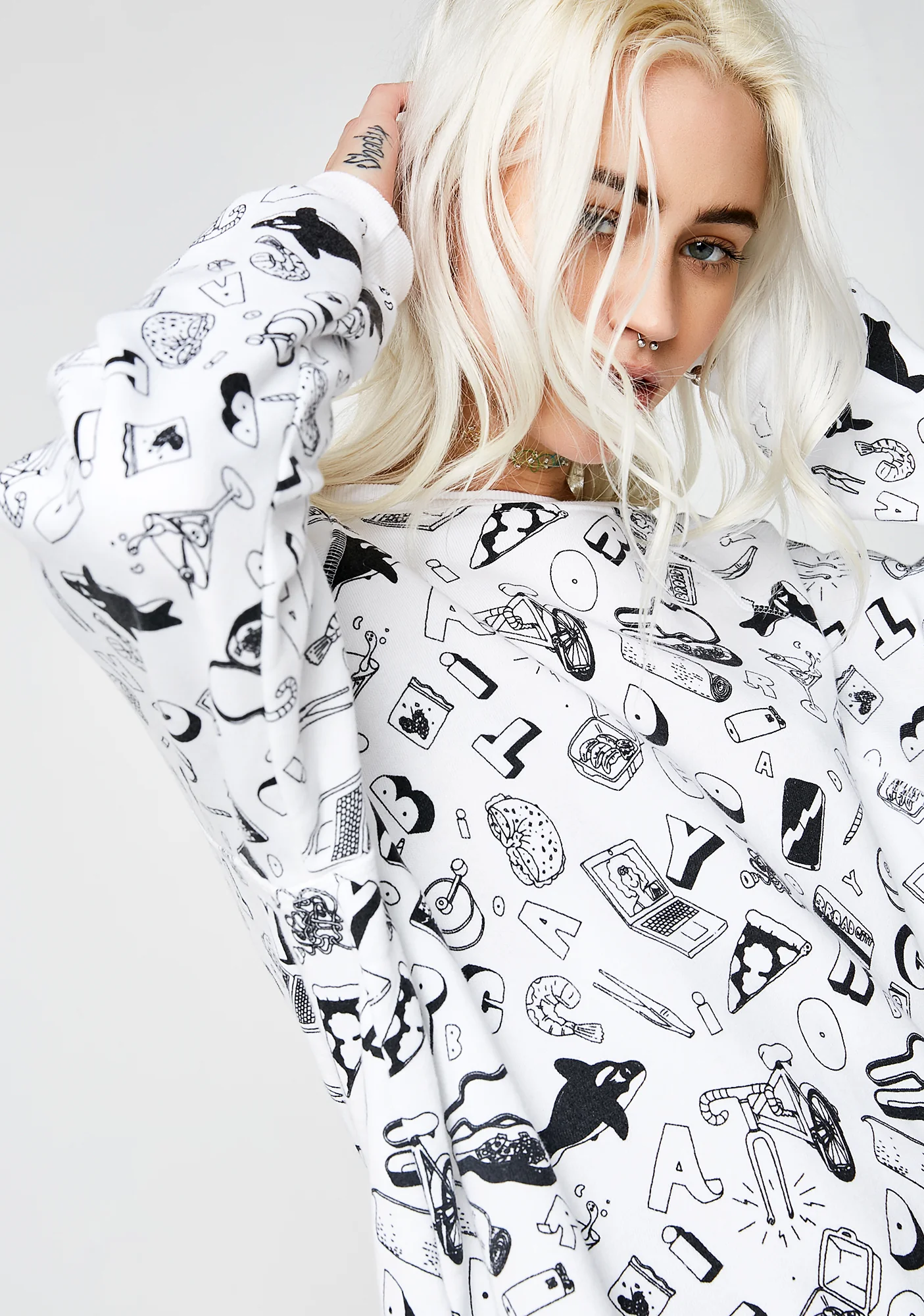 Mike Perry Doodles Sommers Sweater - Image 3