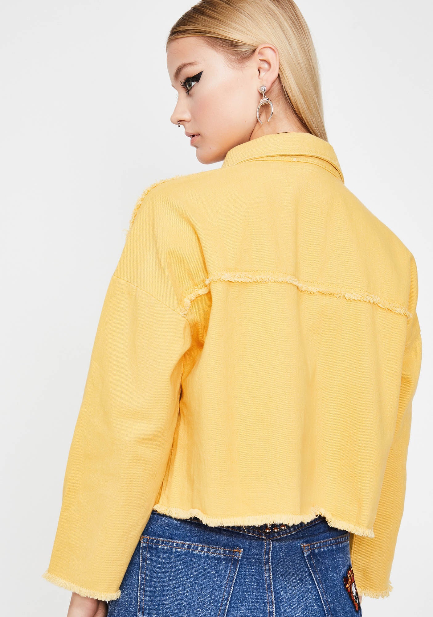 Miles Away Cropped Jacket - Image 4
