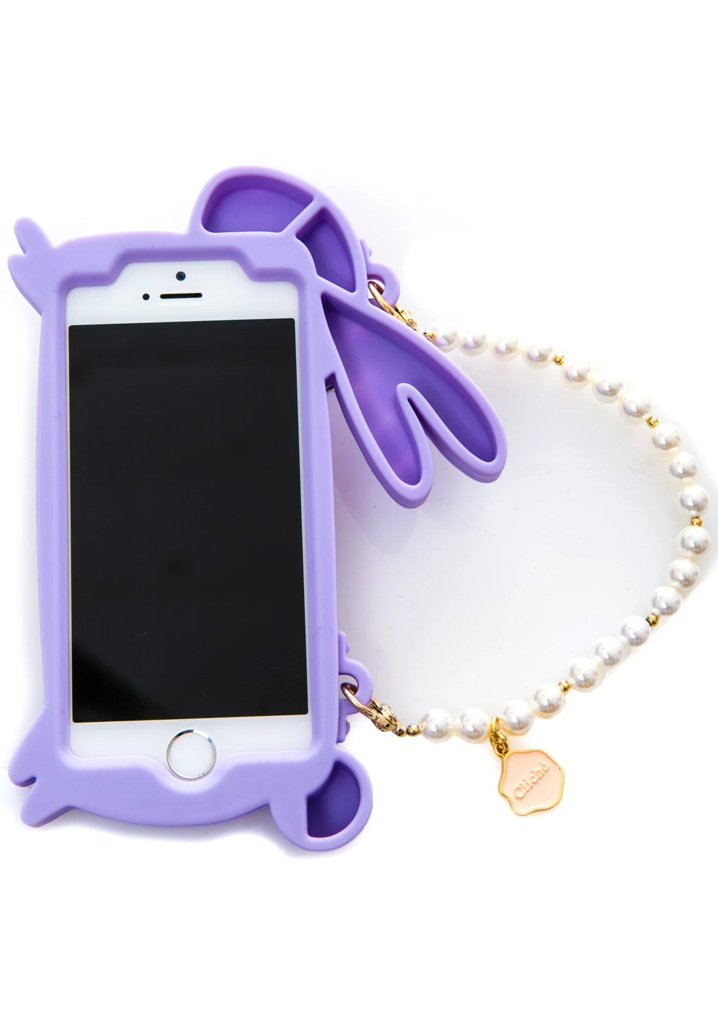Miss Rabbit iPhone 5 Case - Purple - Image 6