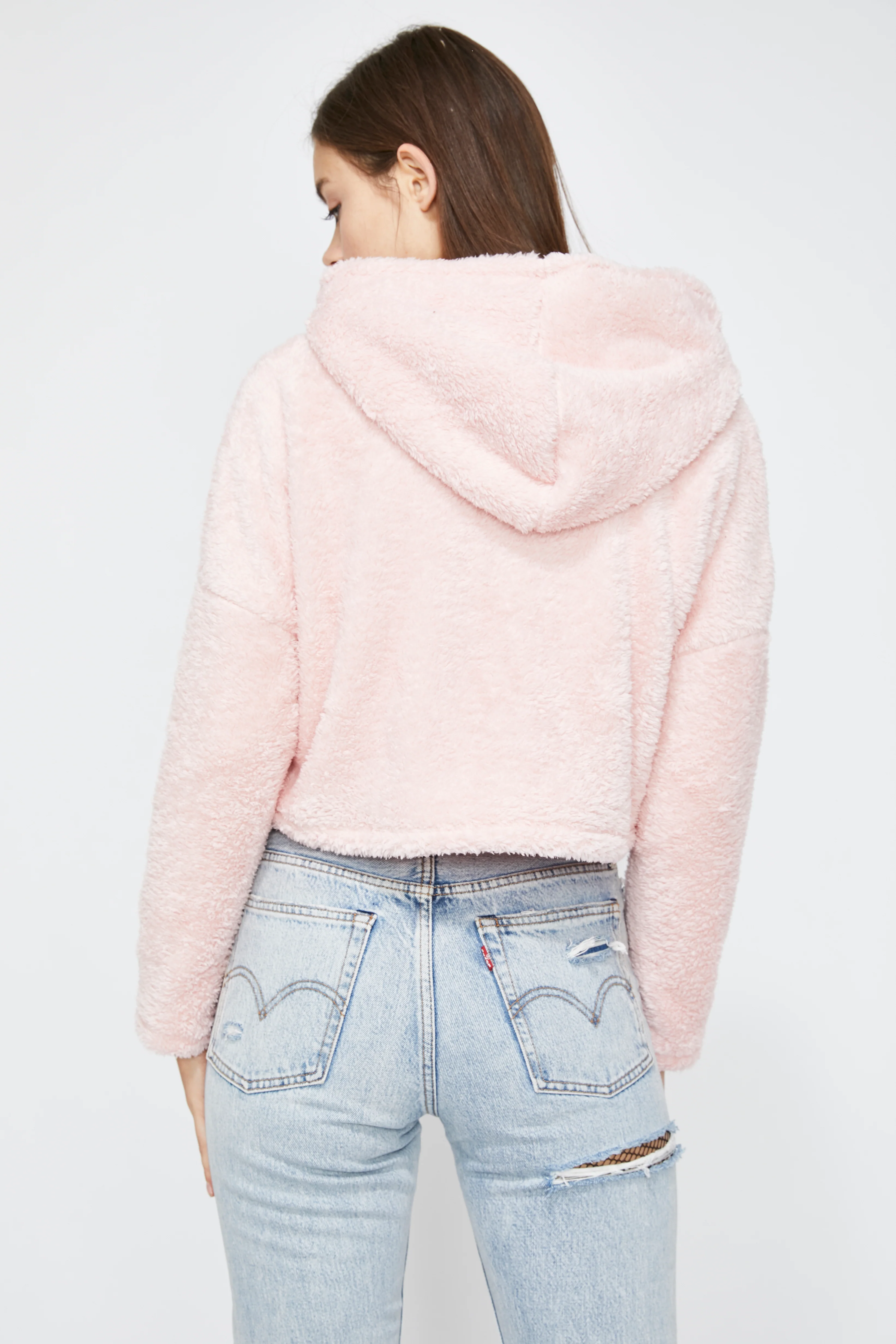 Miss Run The World Crop Hoodie - Image 4