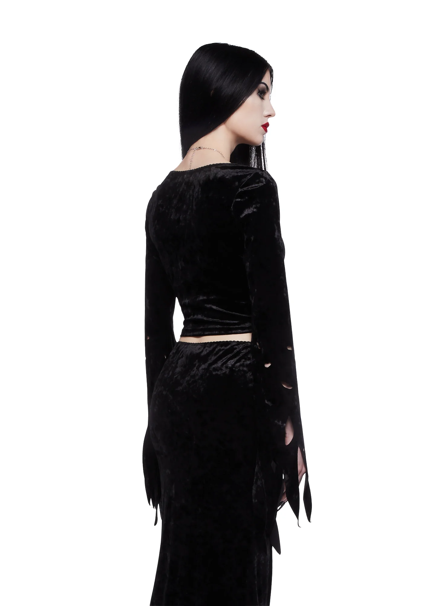 Mistress Of The Dark Long Sleeve Top - Image 4