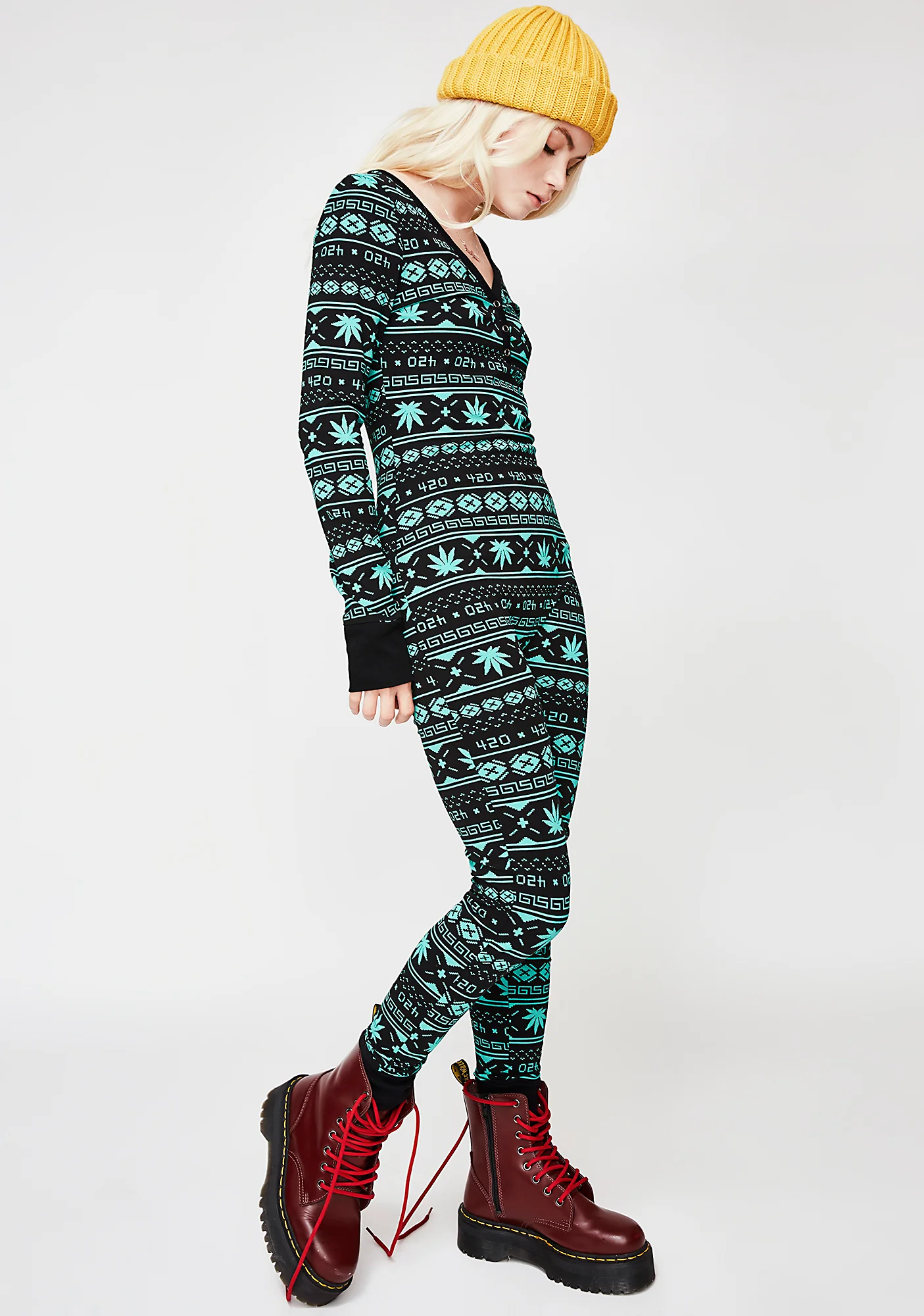MJ All Day Leaf Onesie - Image 3