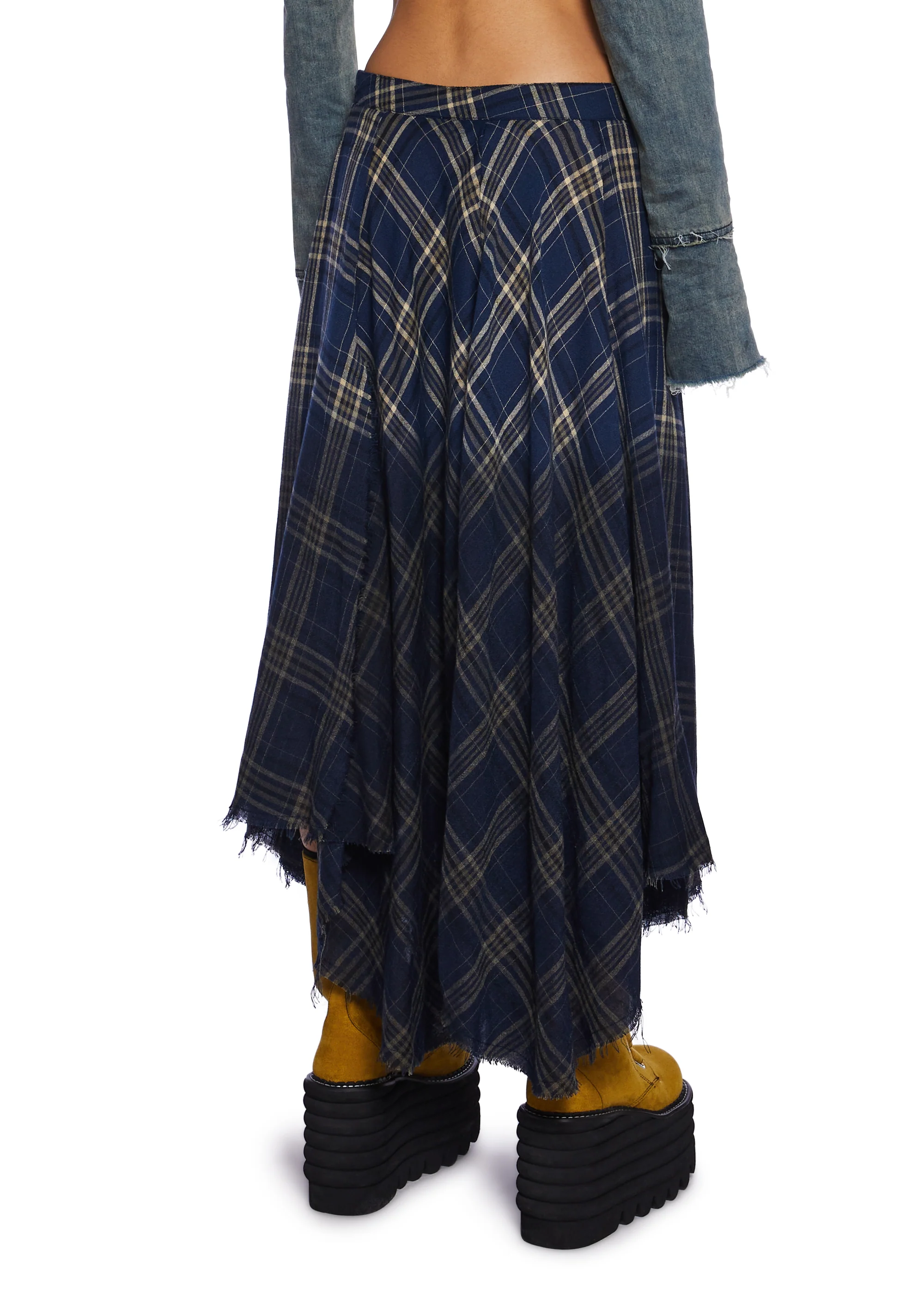 Model Approved Maxi Skirt - Blue - Image 4