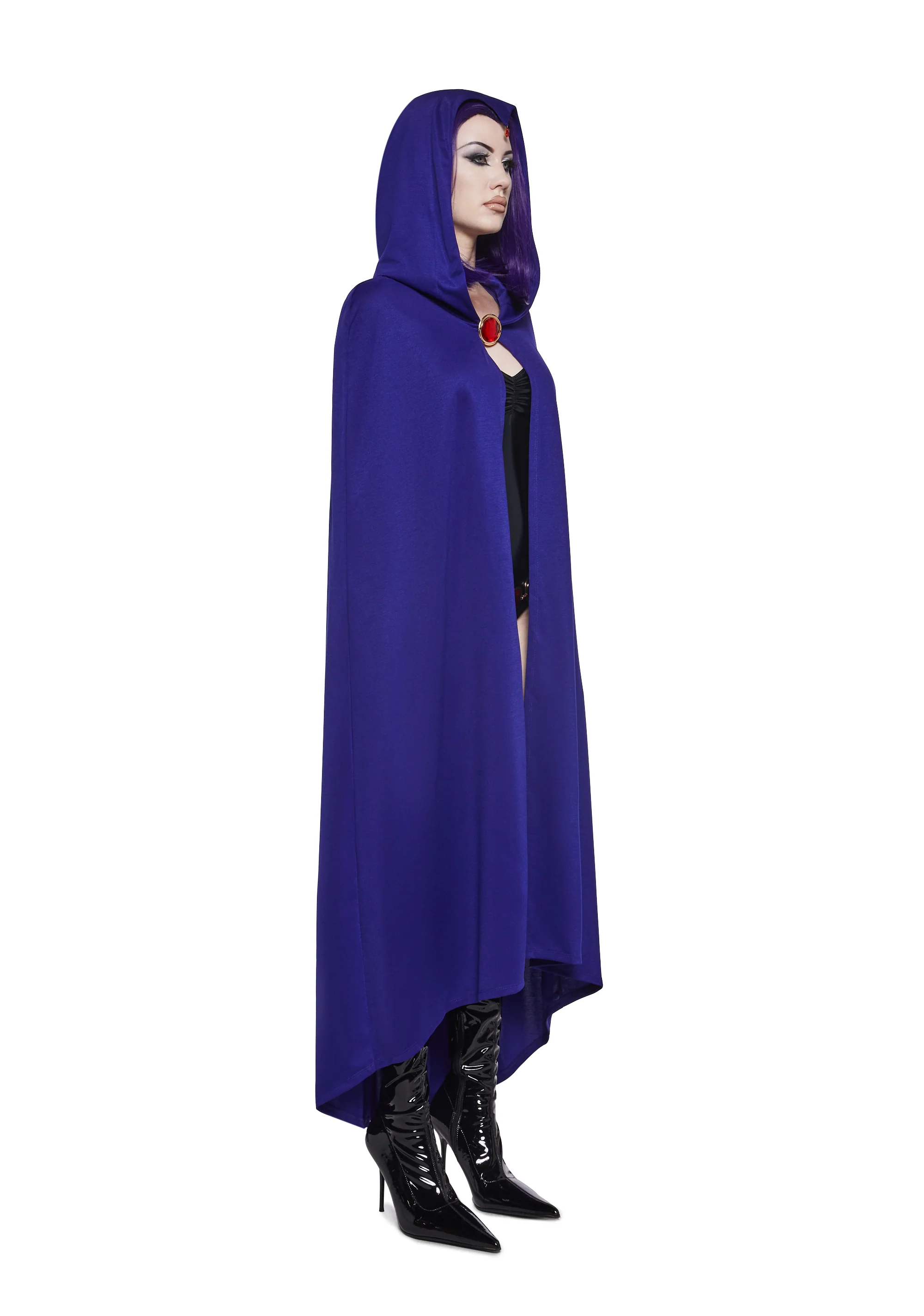 Empath Teen Hero Costume And Wig Set - Image 4