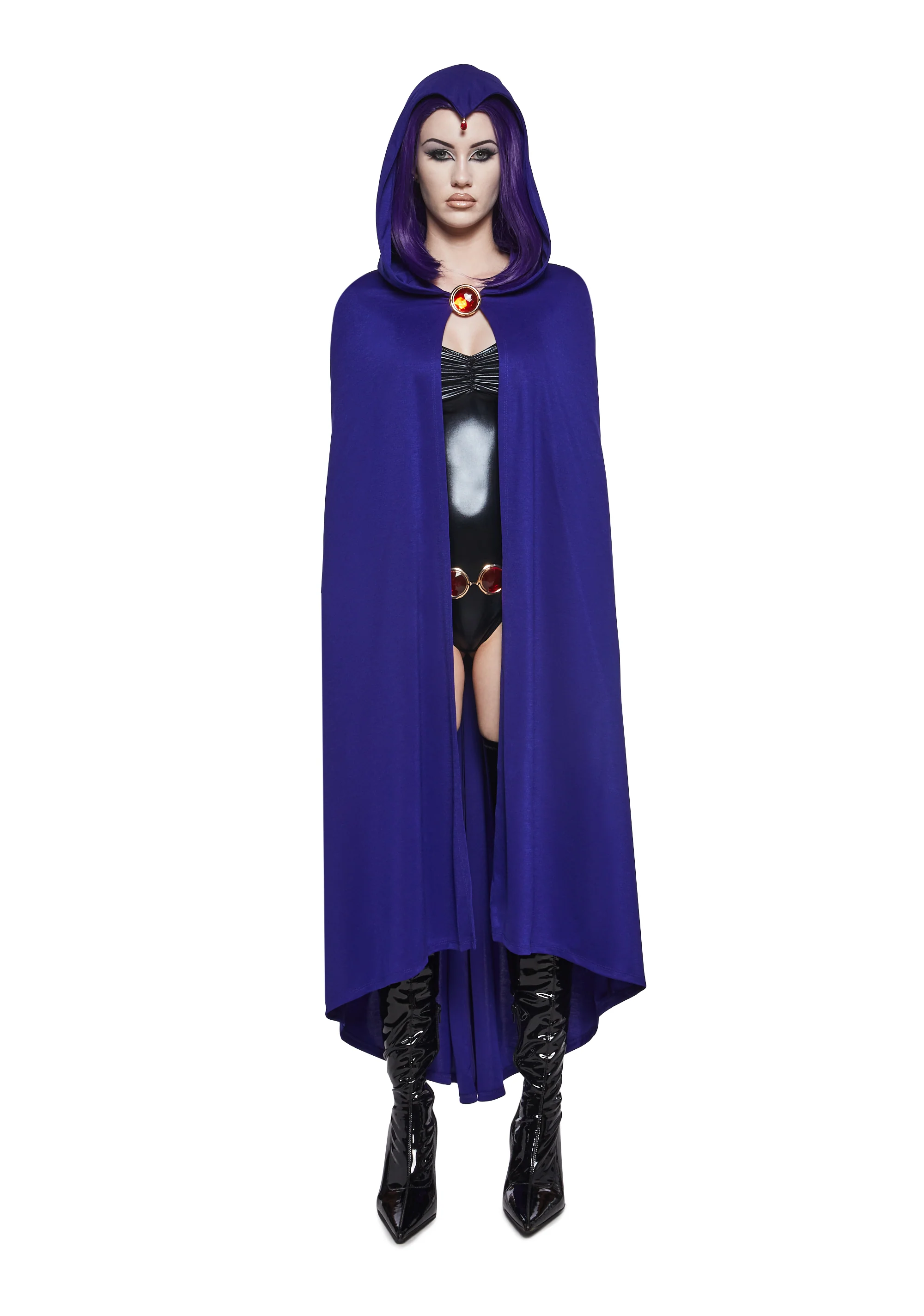 Empath Teen Hero Costume And Wig Set - Image 6