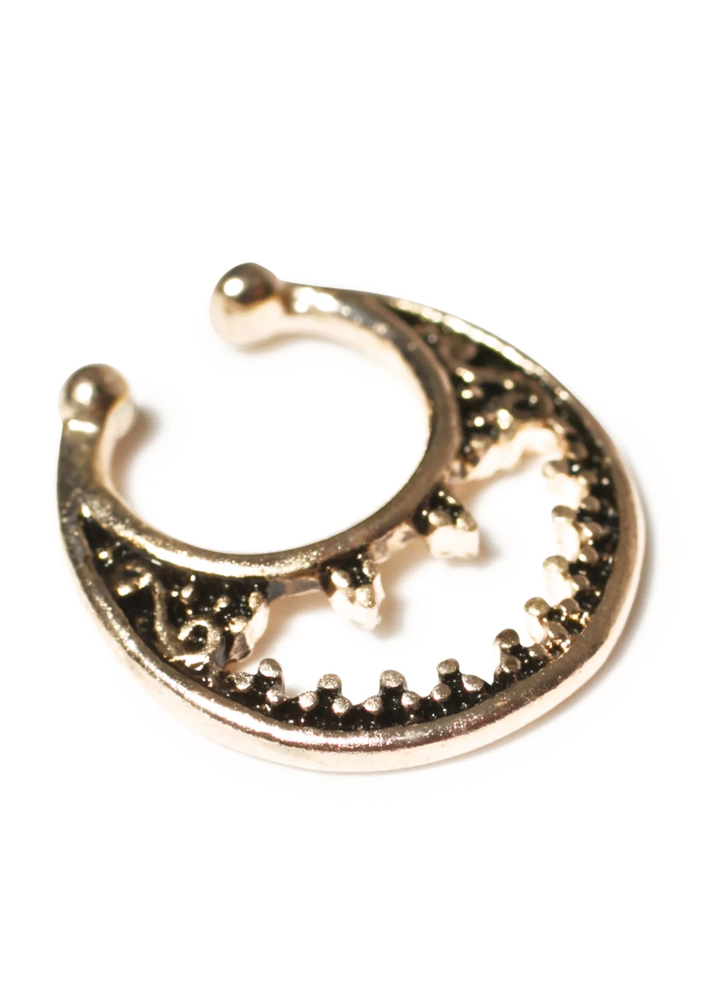 Moonlight Septum Clip - Gold - Image 4