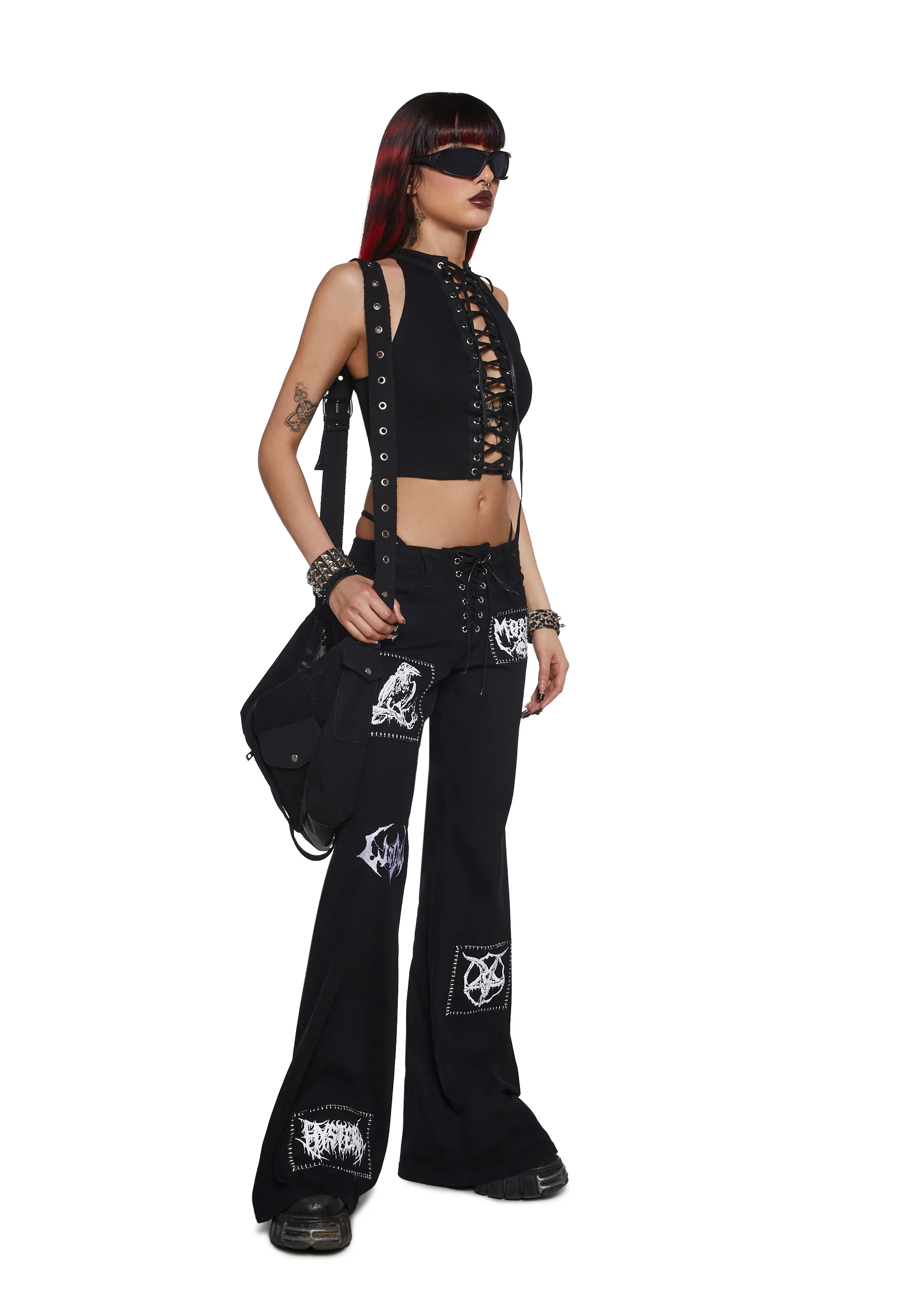 Morbid Curiosity Flare Pants - Image 2