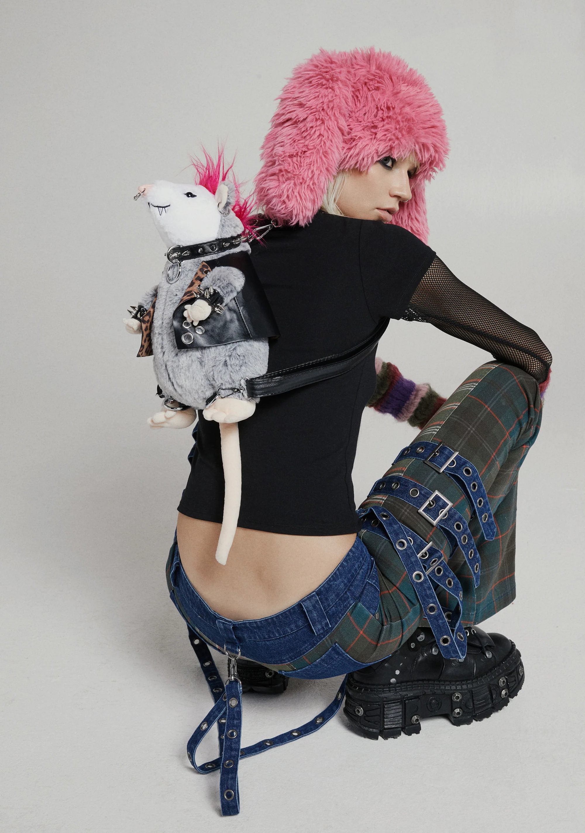 Mosh Pit Possum Plush Backpack - Image 9
