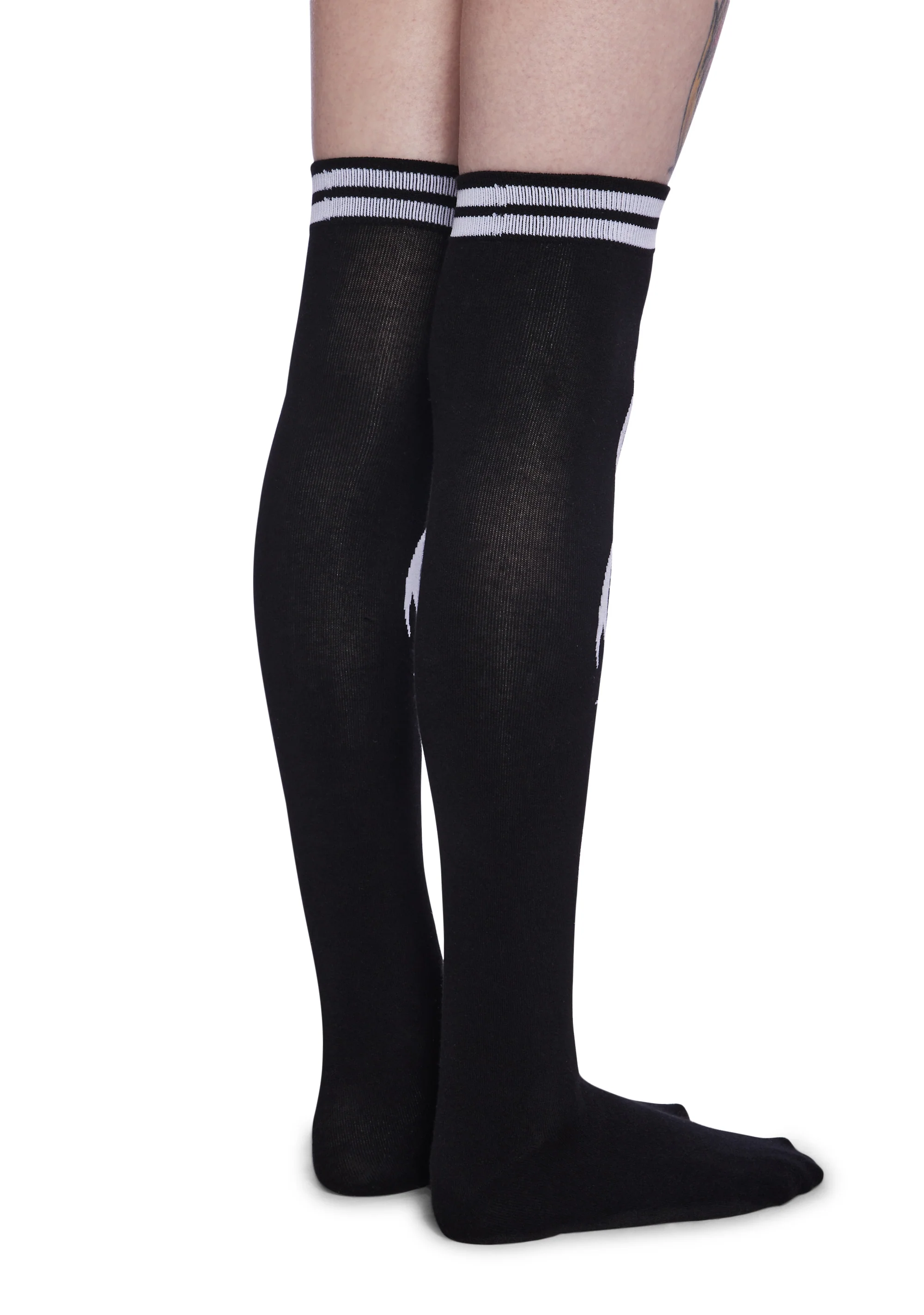 Mosh Pit Thigh High Socks - Image 3
