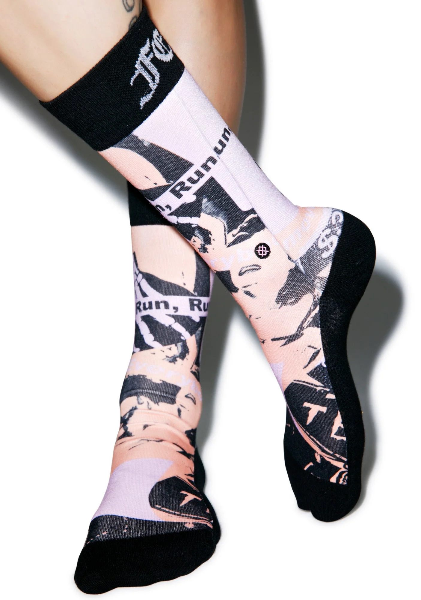 Most Wanted Crew Socks - Blue - Image 2
