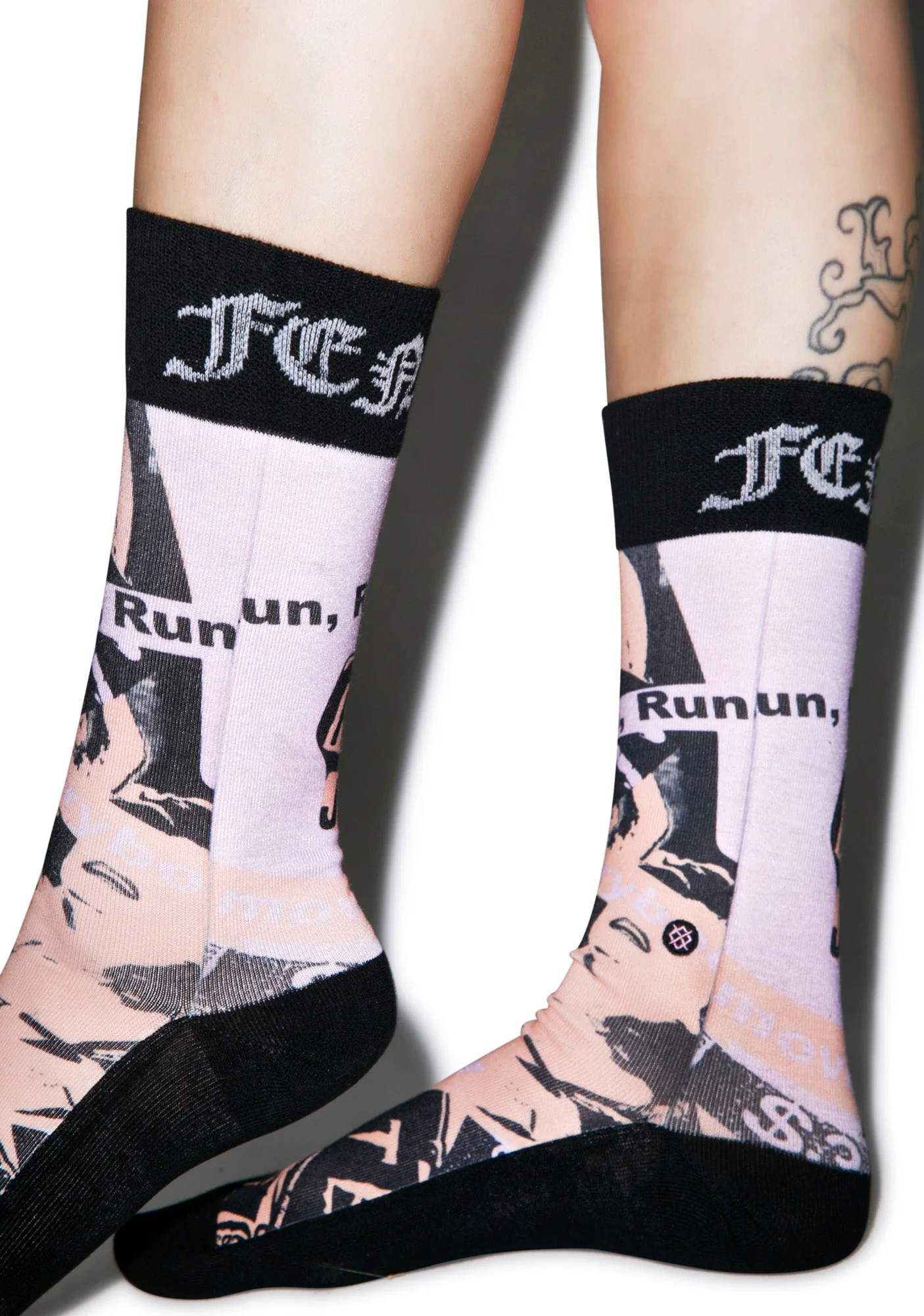Most Wanted Crew Socks - Blue - Image 5