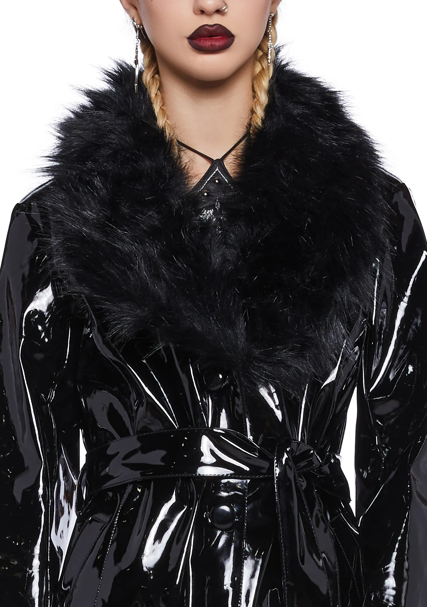 Muse Of Midnight Vinyl Coat - Image 5