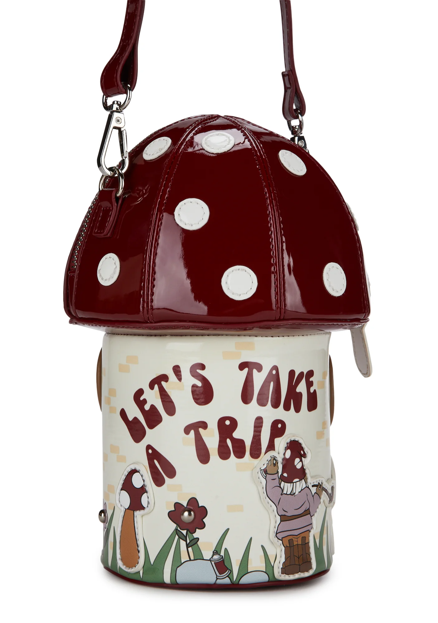 Mushroom Dweller Crossbody Bag - Image 2