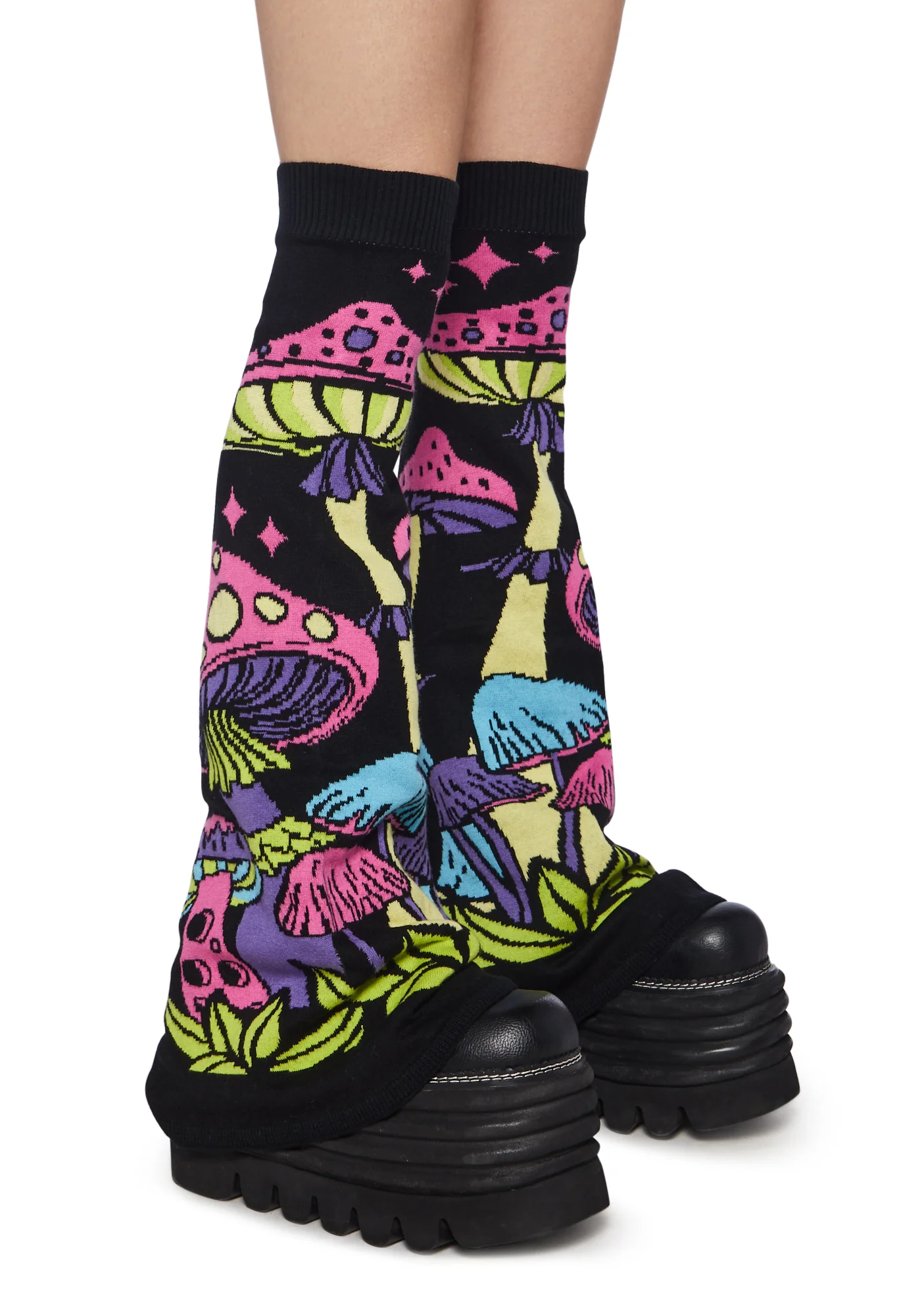 Psychedelic Fairytale Leg Warmers - Image 4