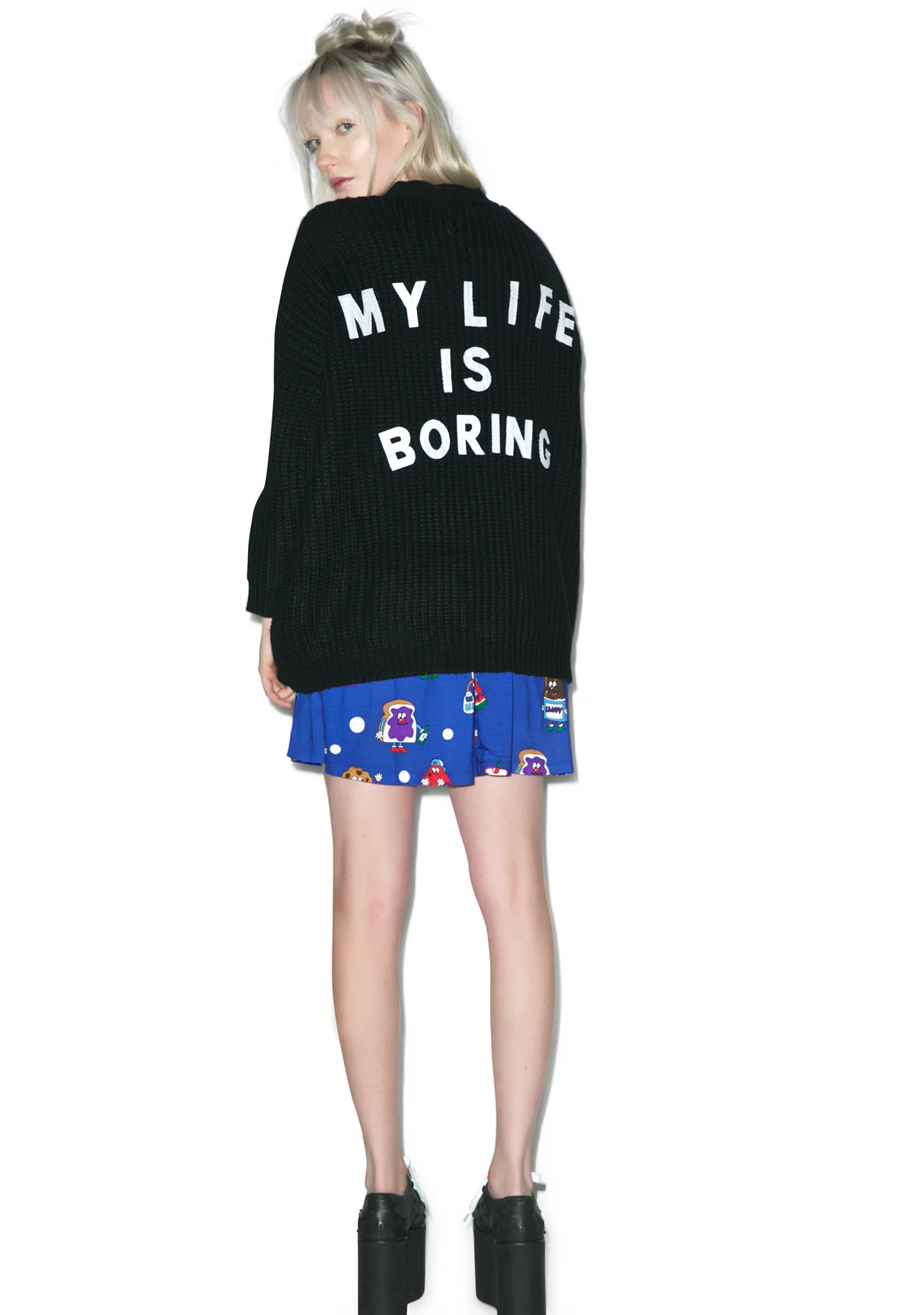 My Life Is Boring Cardigan - Image 8