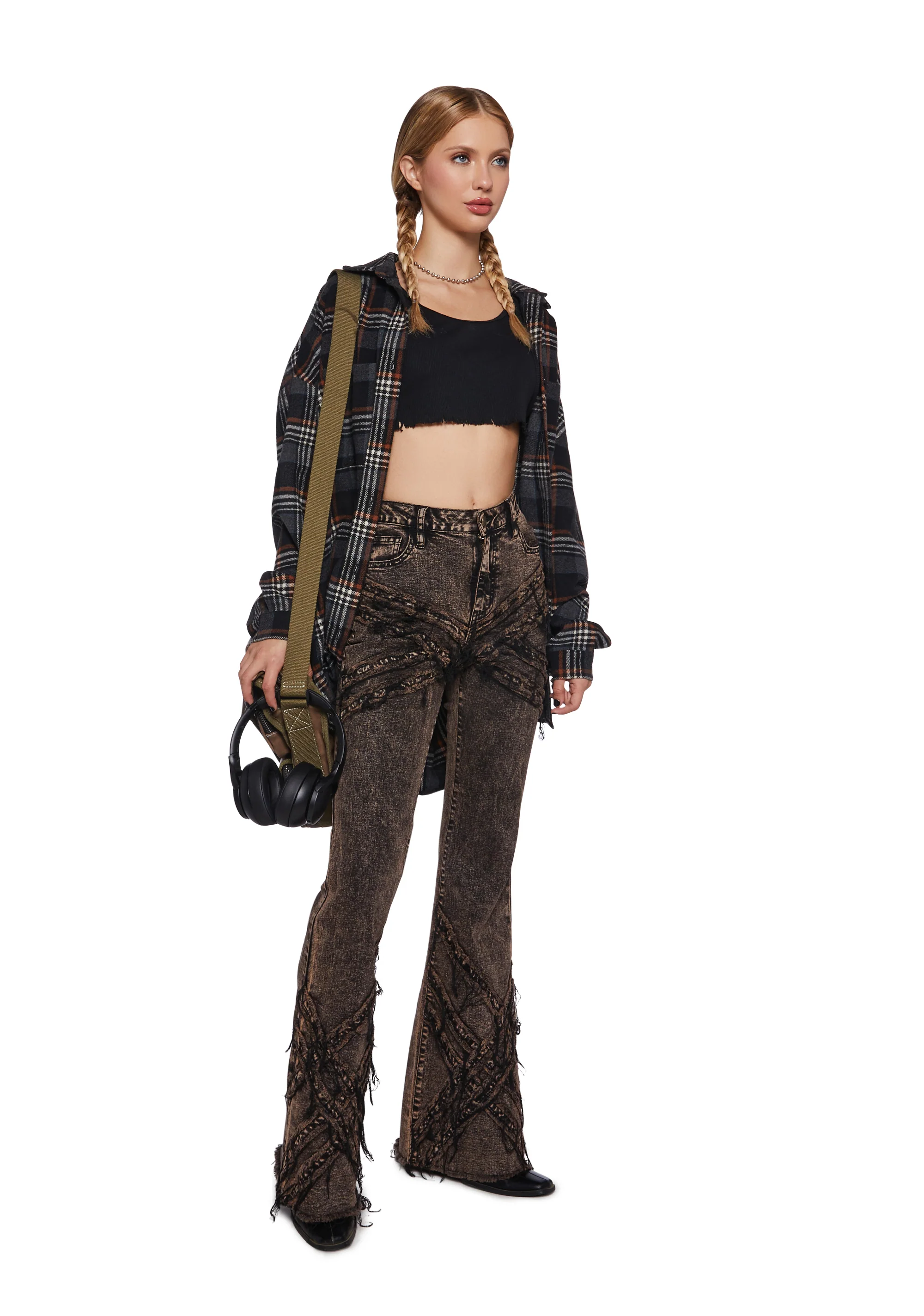 My Personality Flared Denim Jeans - Image 2