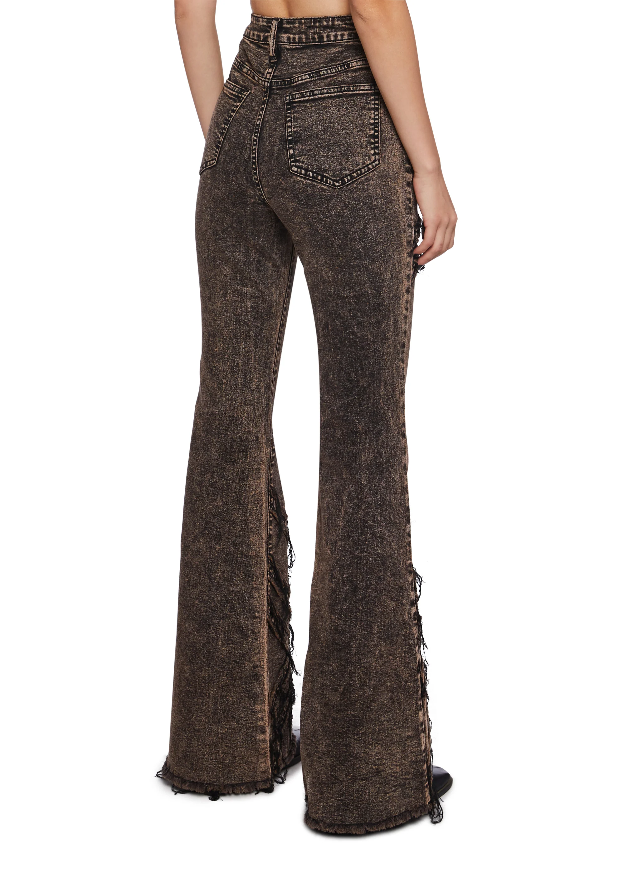 My Personality Flared Denim Jeans - Image 4