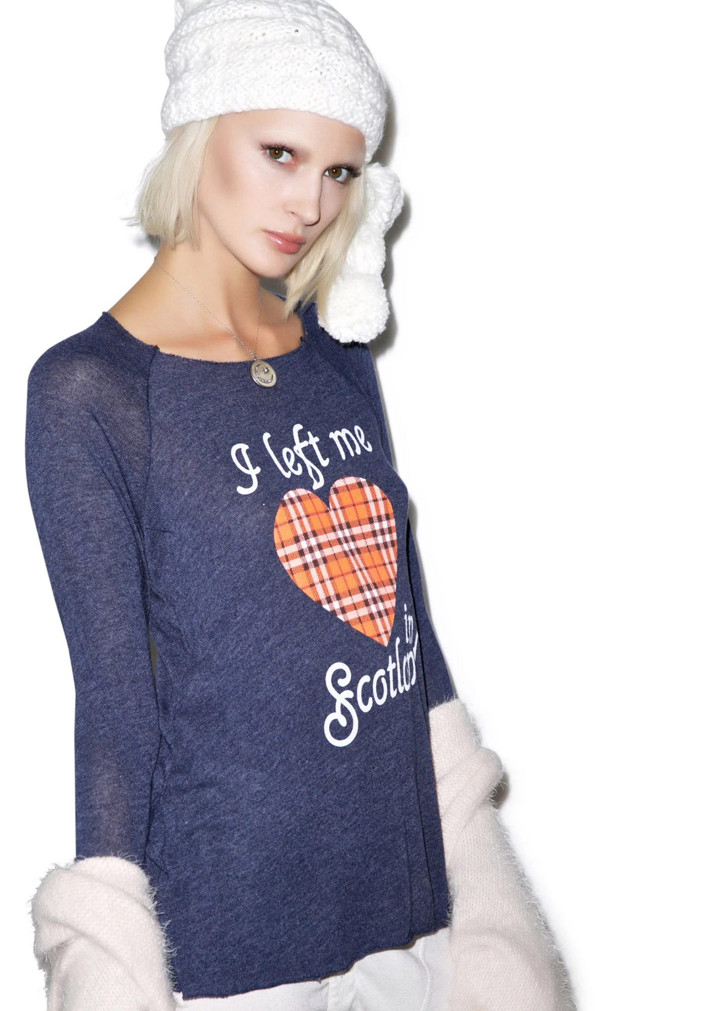 My Scottish Heart Cozy Raglan - Image 4