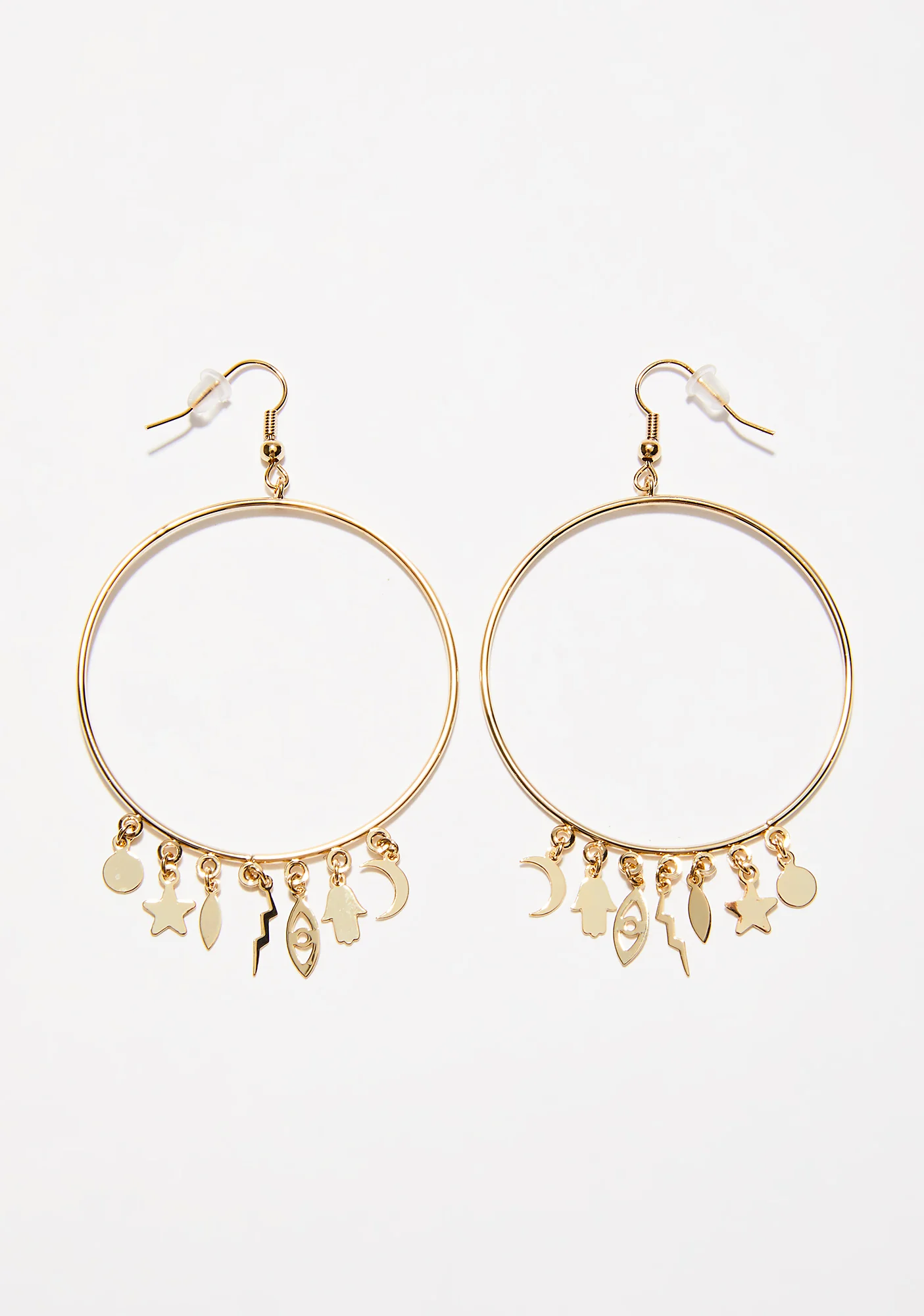 Mystic Spells Hoop Earrings - Image 2