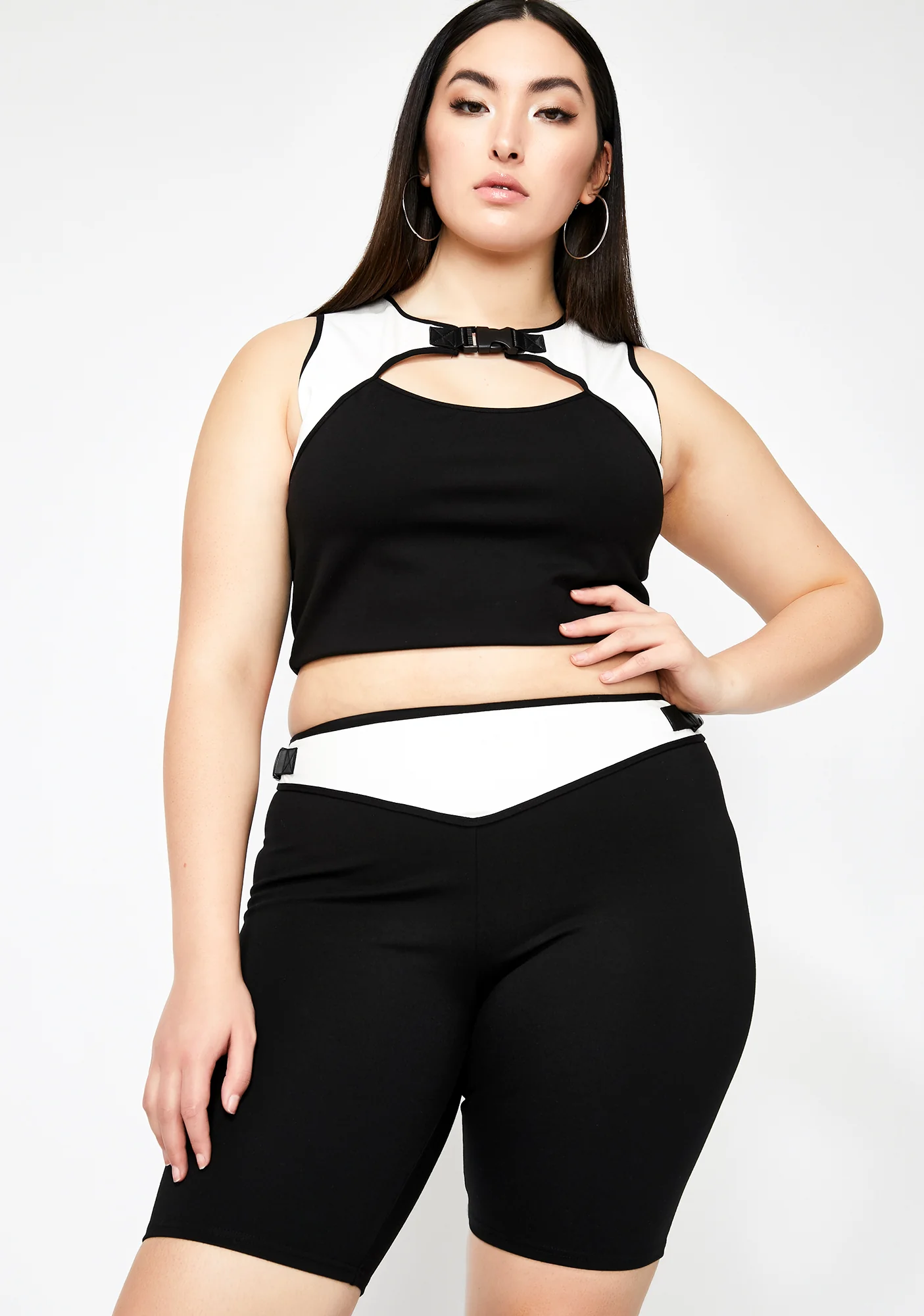 Mz Booked N' Busy Biker Shorts - Image 2