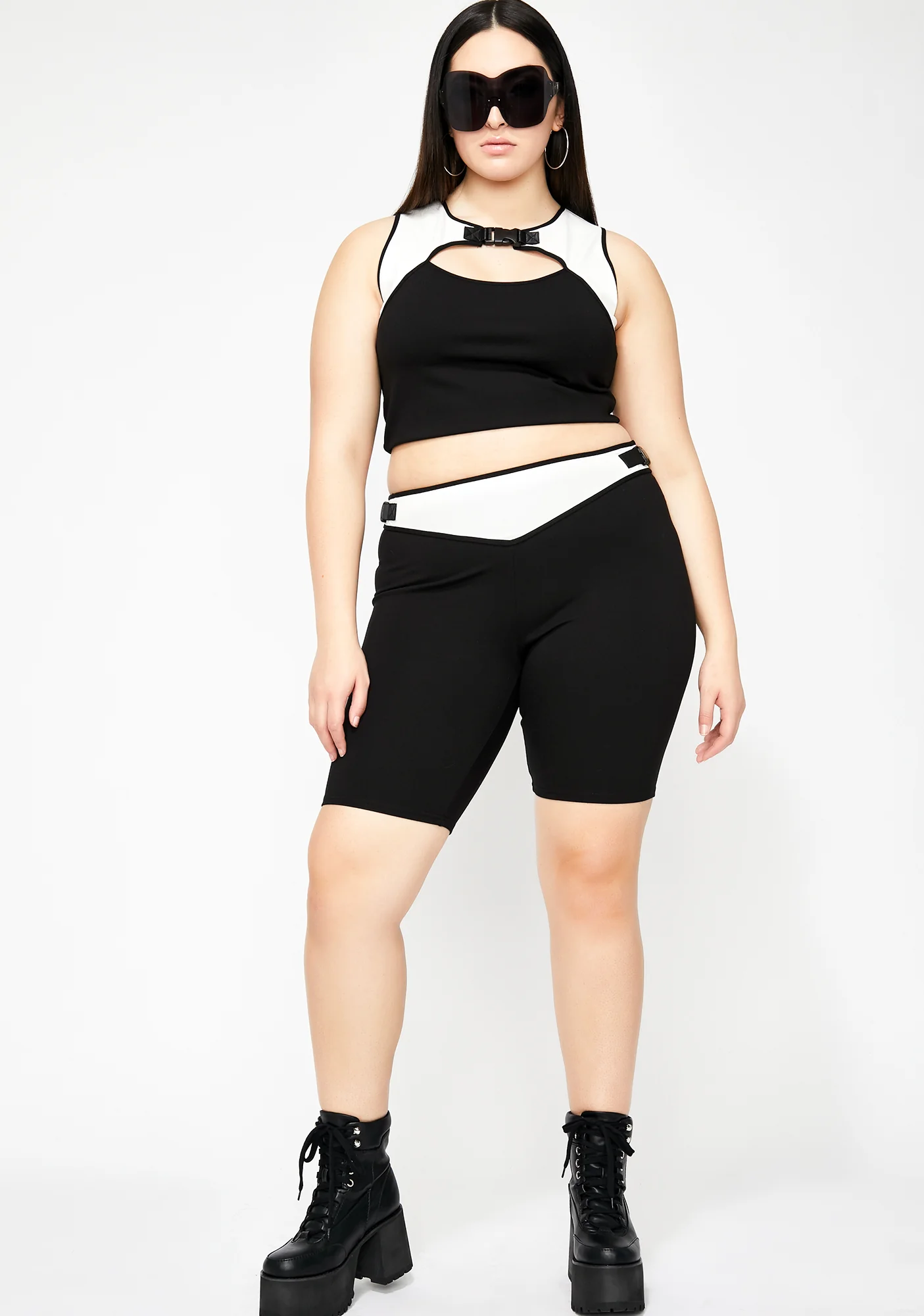 Mz Booked N' Busy Biker Shorts - Image 3