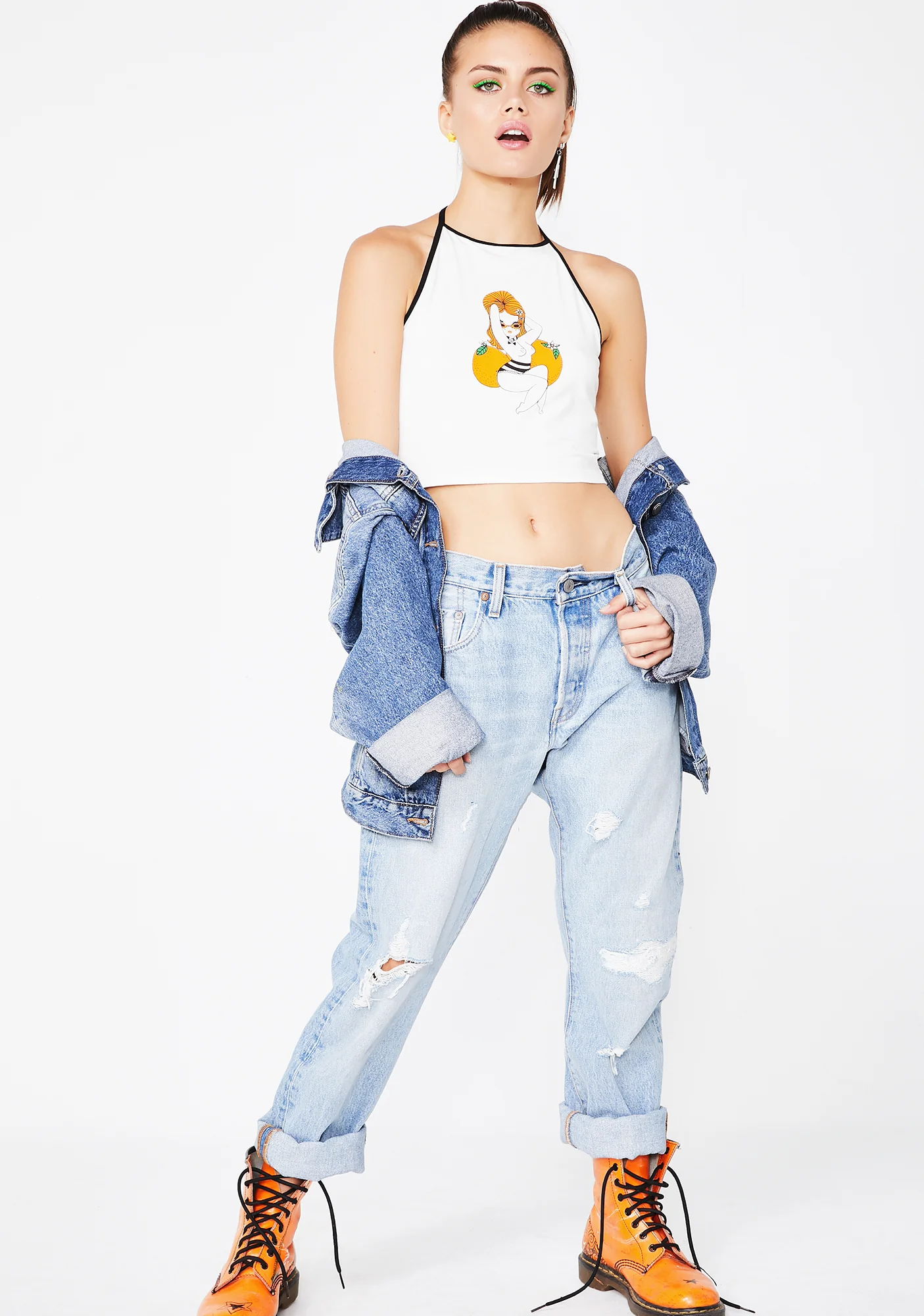 Naranja Halter Top - Image 5