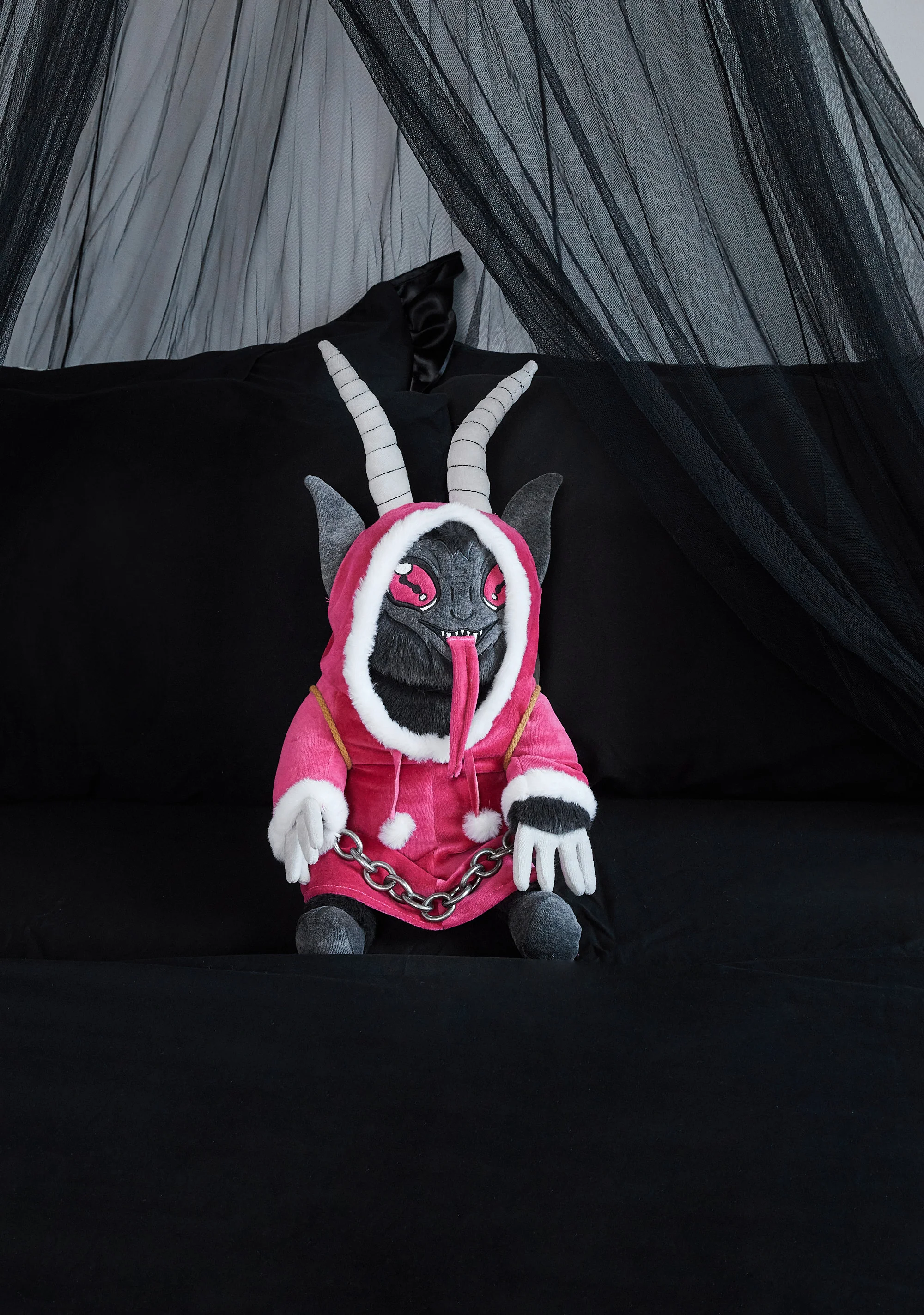 Naughty Not Nice Krampus Plushie - Image 4