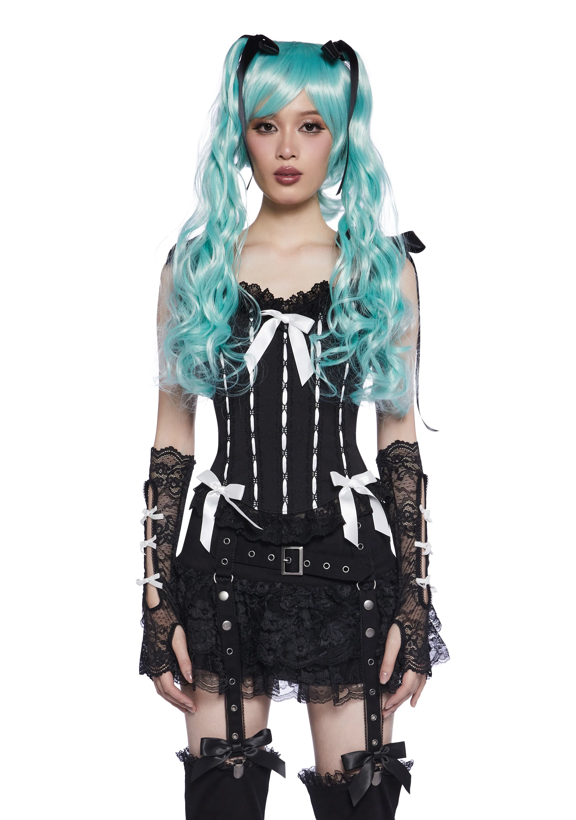 Needs More Lace Bow Gloves - Image 2