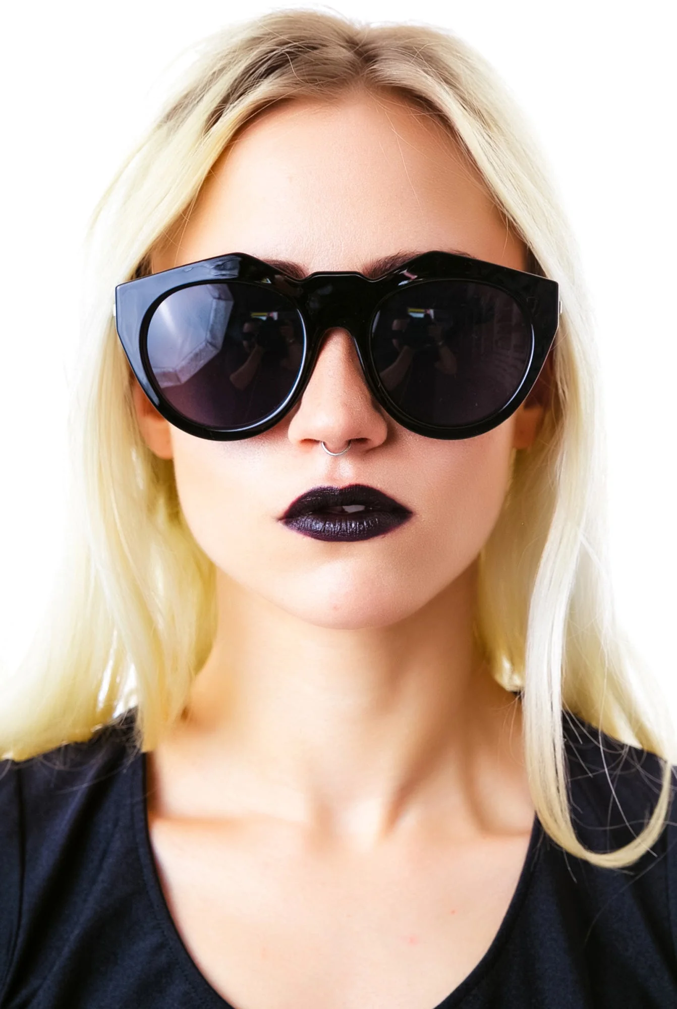 Neo Noir Sunglasses - Light Pink - Image 8