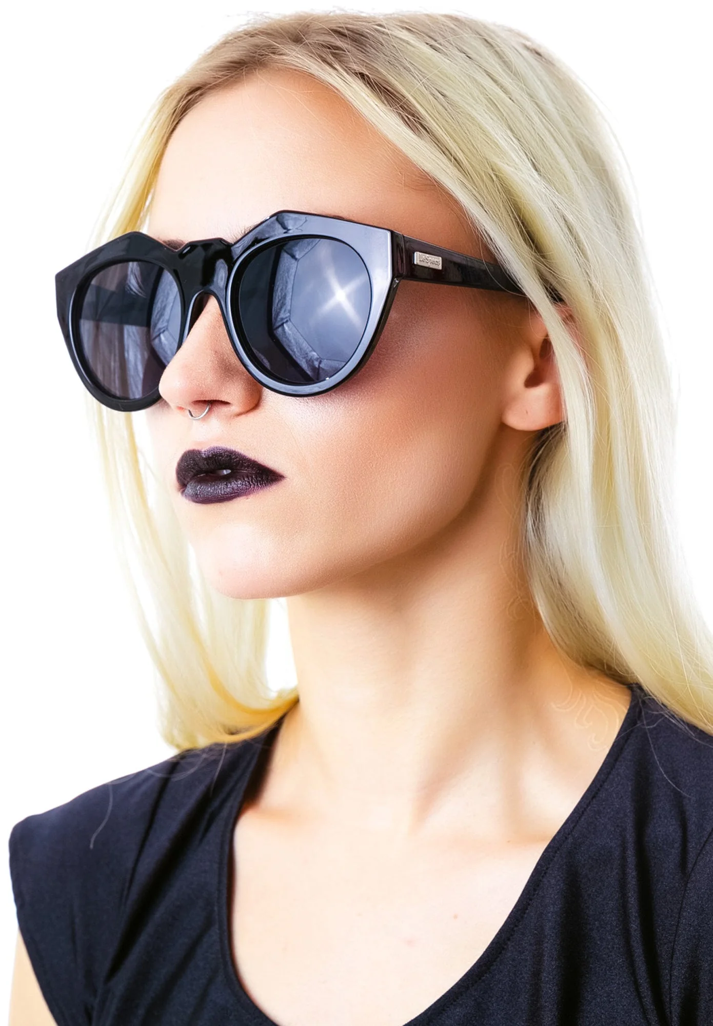 Neo Noir Sunglasses - Light Pink - Image 9