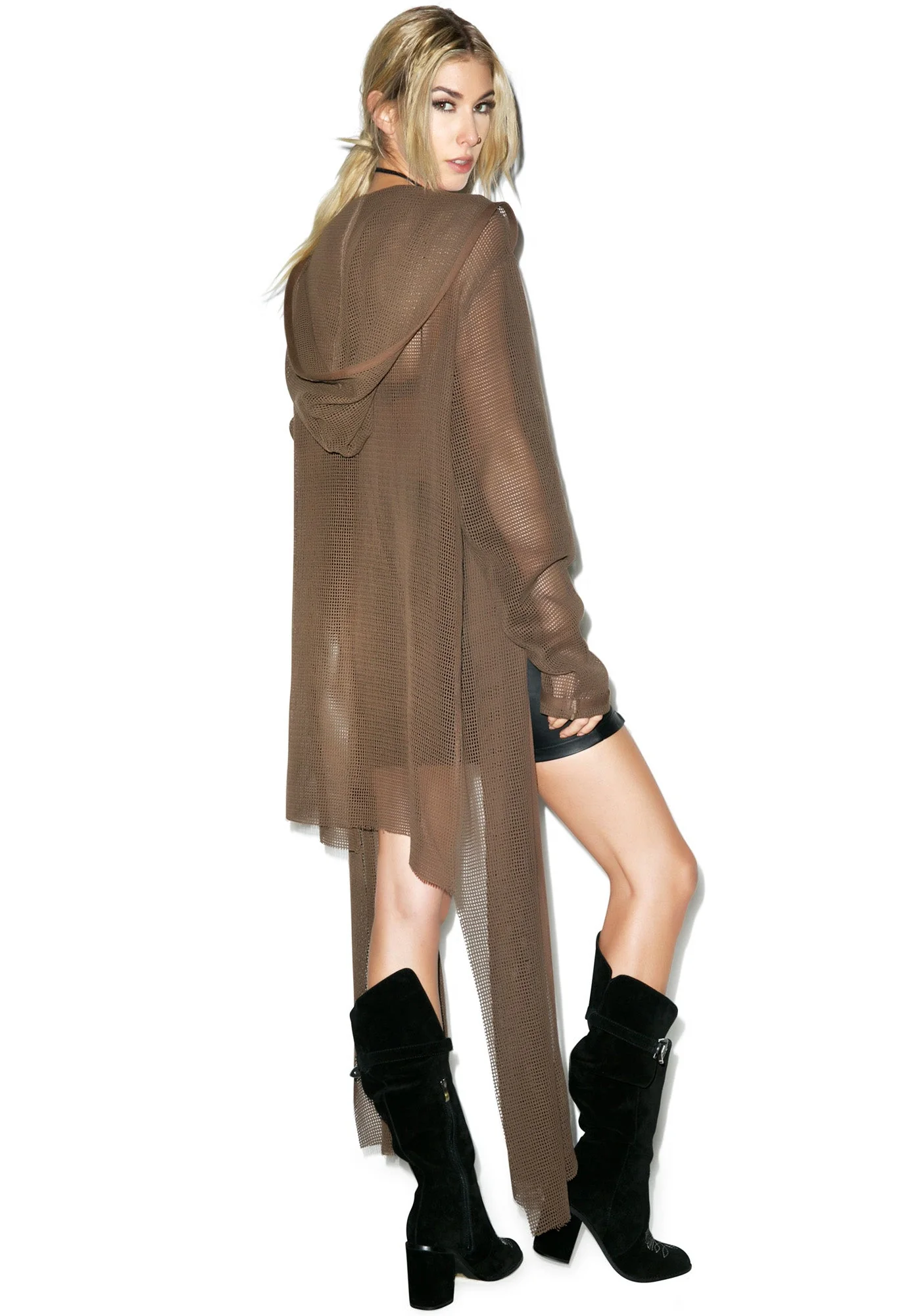 Neoburner Mesh Cloak - Black - Image 8