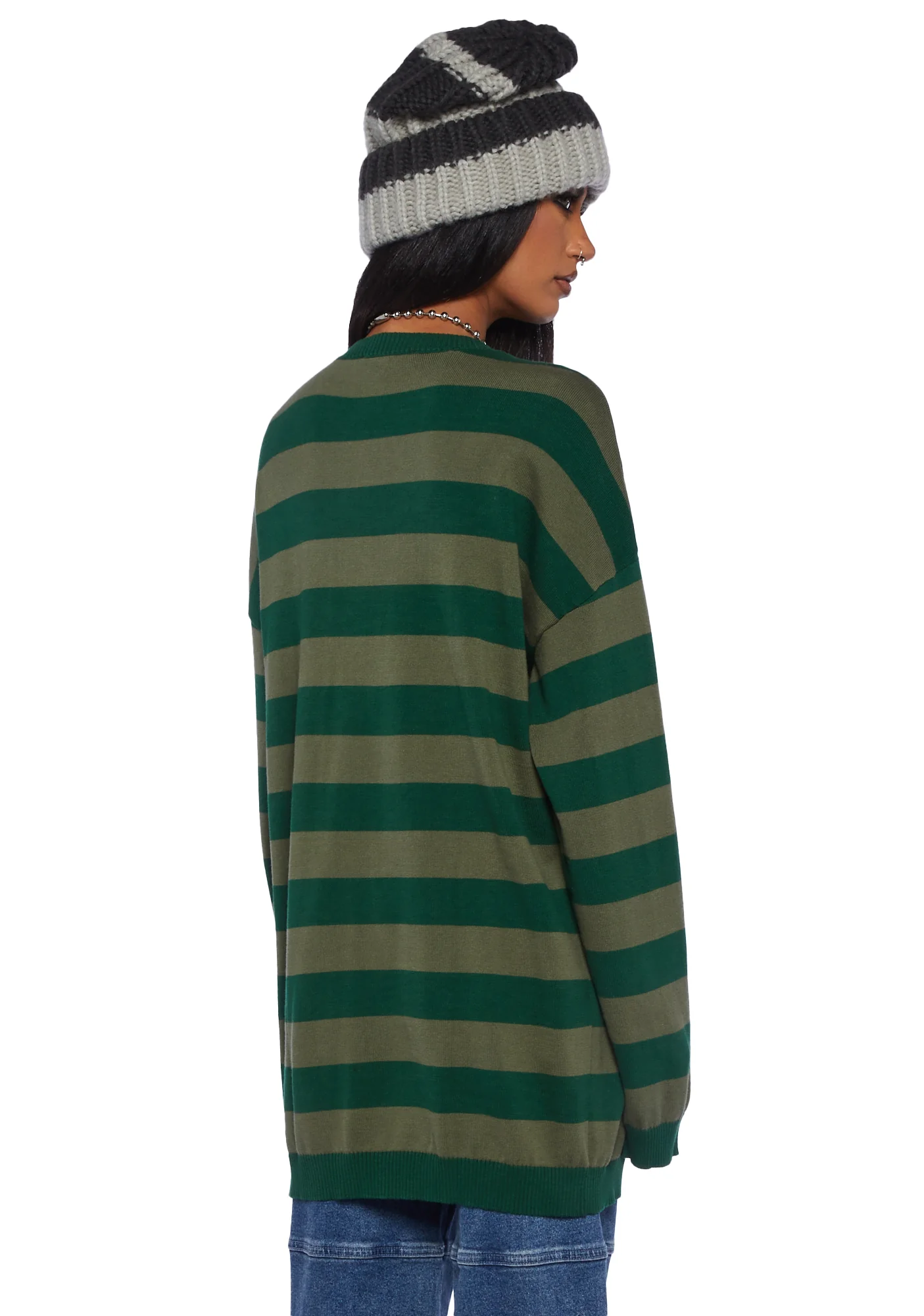 Nerdy Rebel Oversized Sweater - Image 4