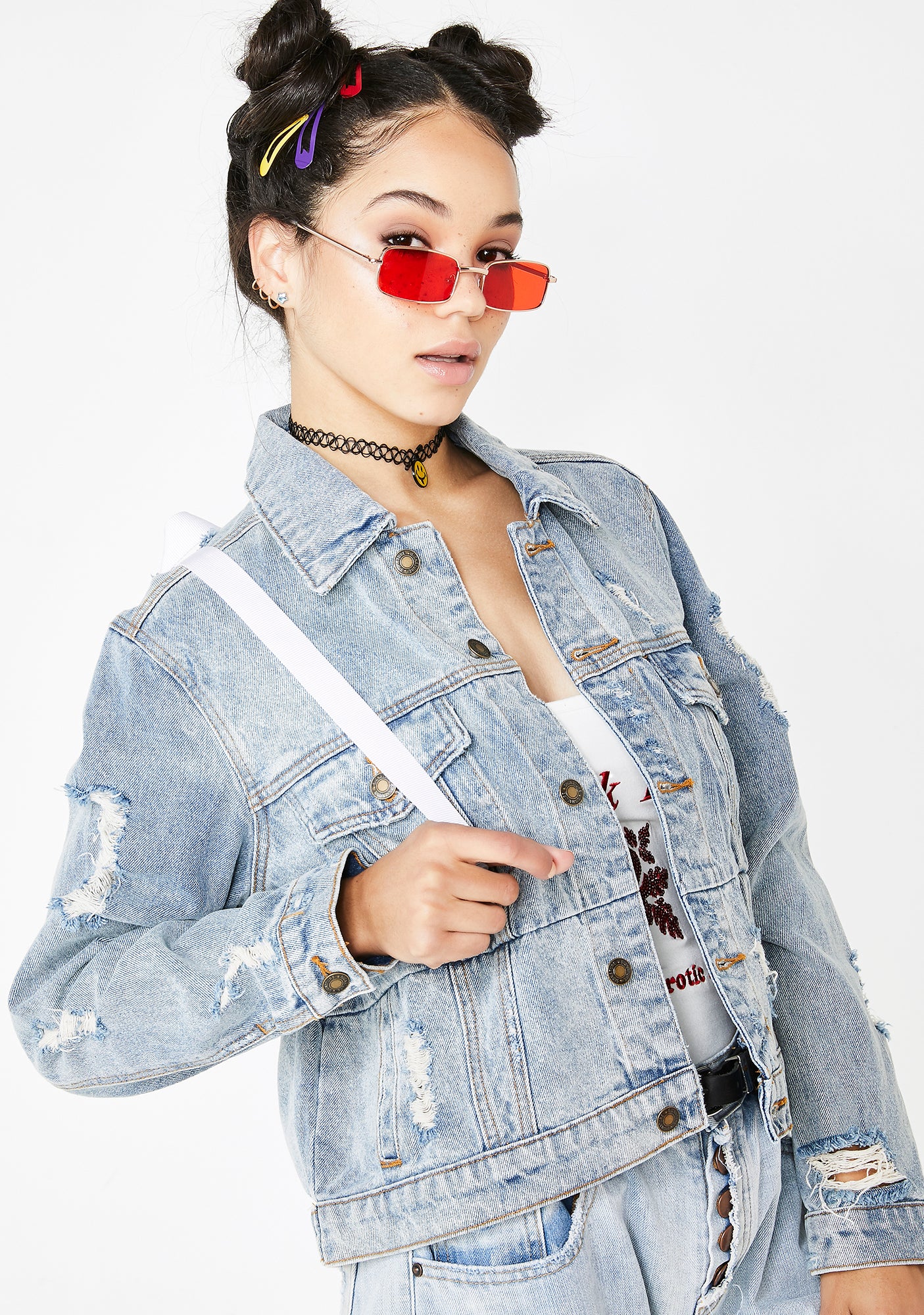 Neva Say Neva Denim Jacket - Image 2