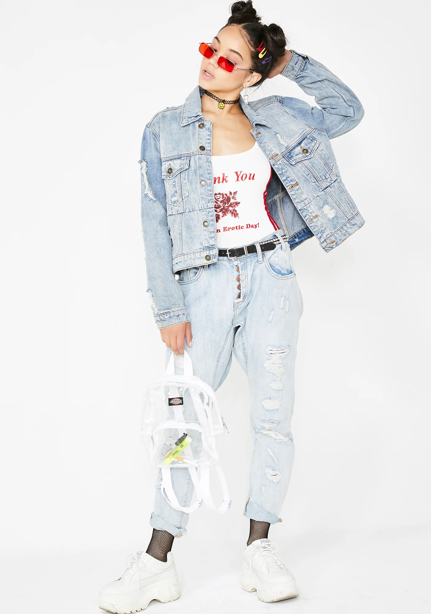 Neva Say Neva Denim Jacket - Image 5