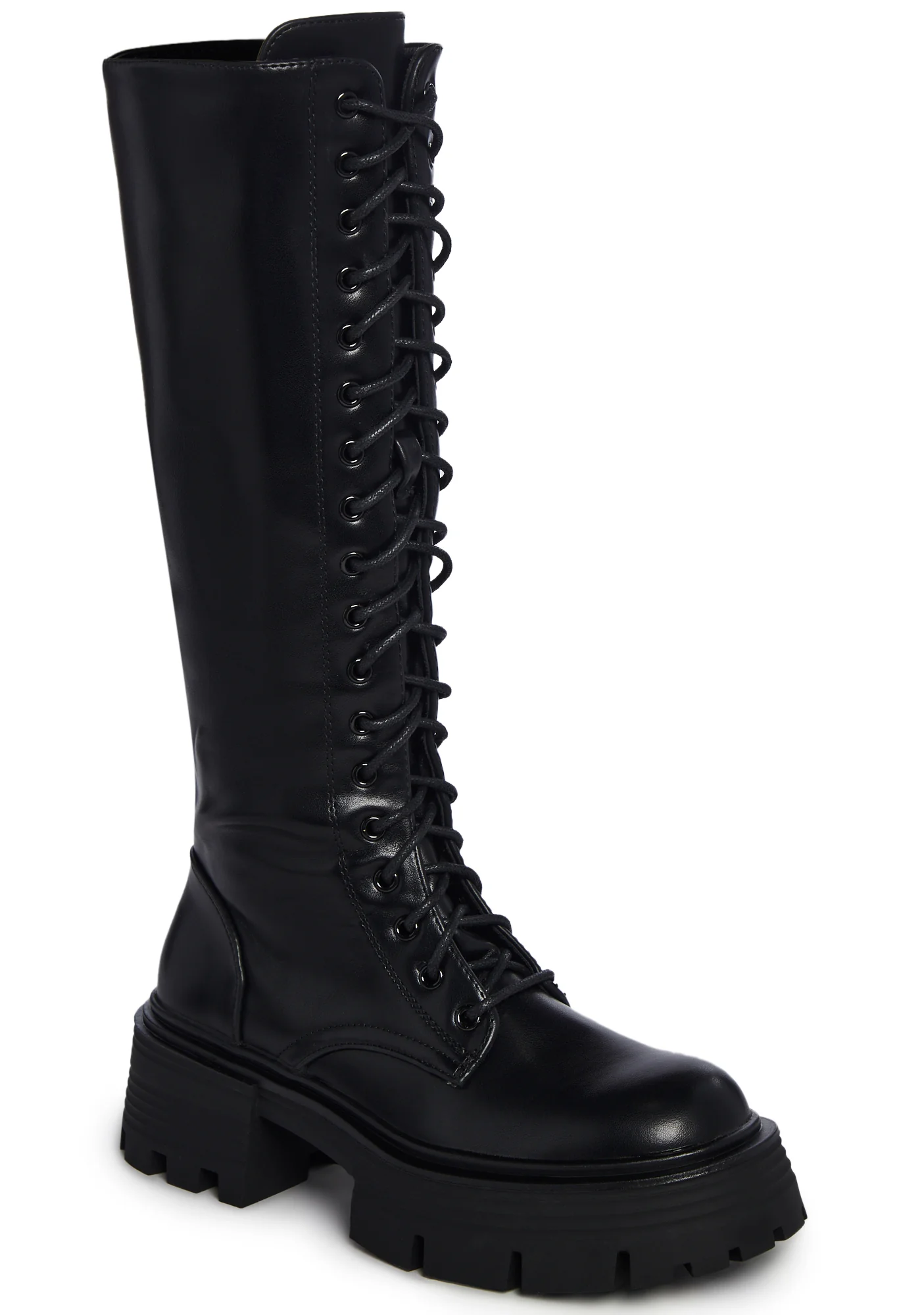 Never Better Combat Boots - Black - Image 2