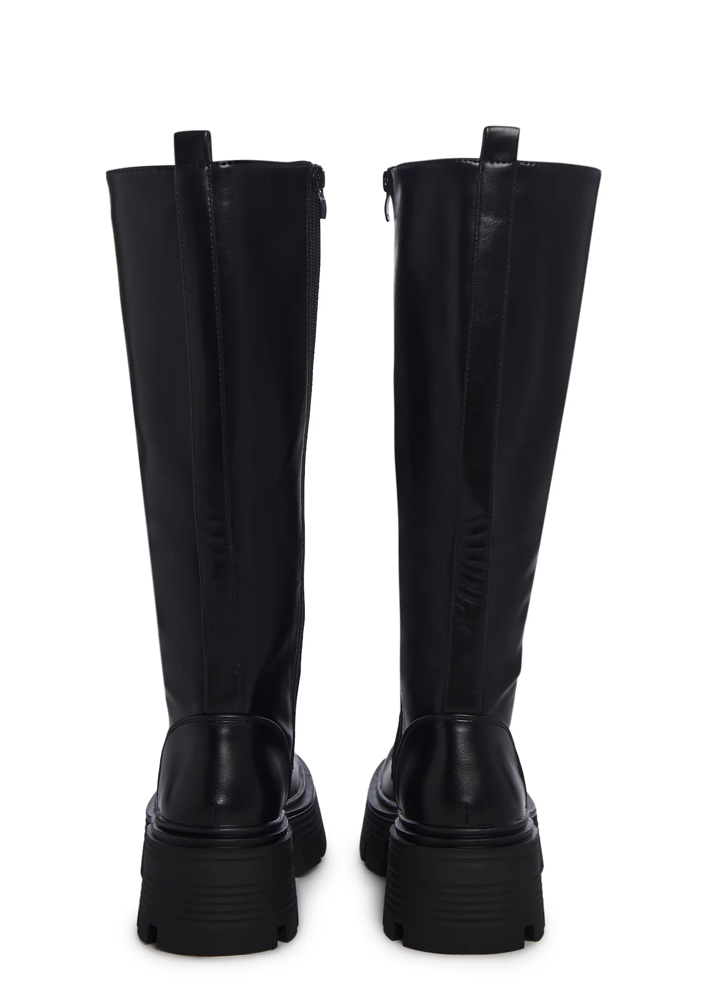 Never Better Combat Boots - Black - Image 4