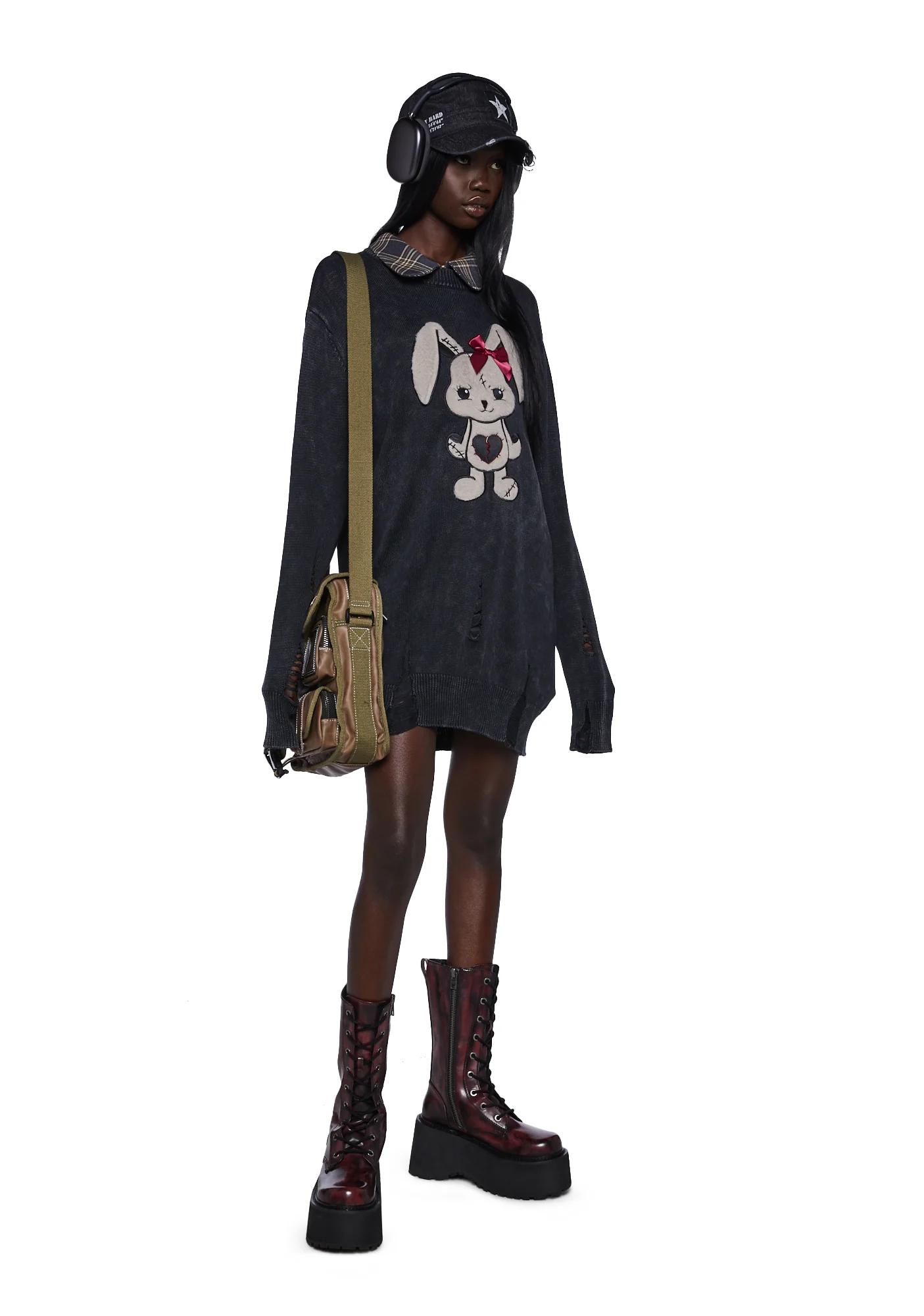 Never Caged Oversized Sweater - Image 2