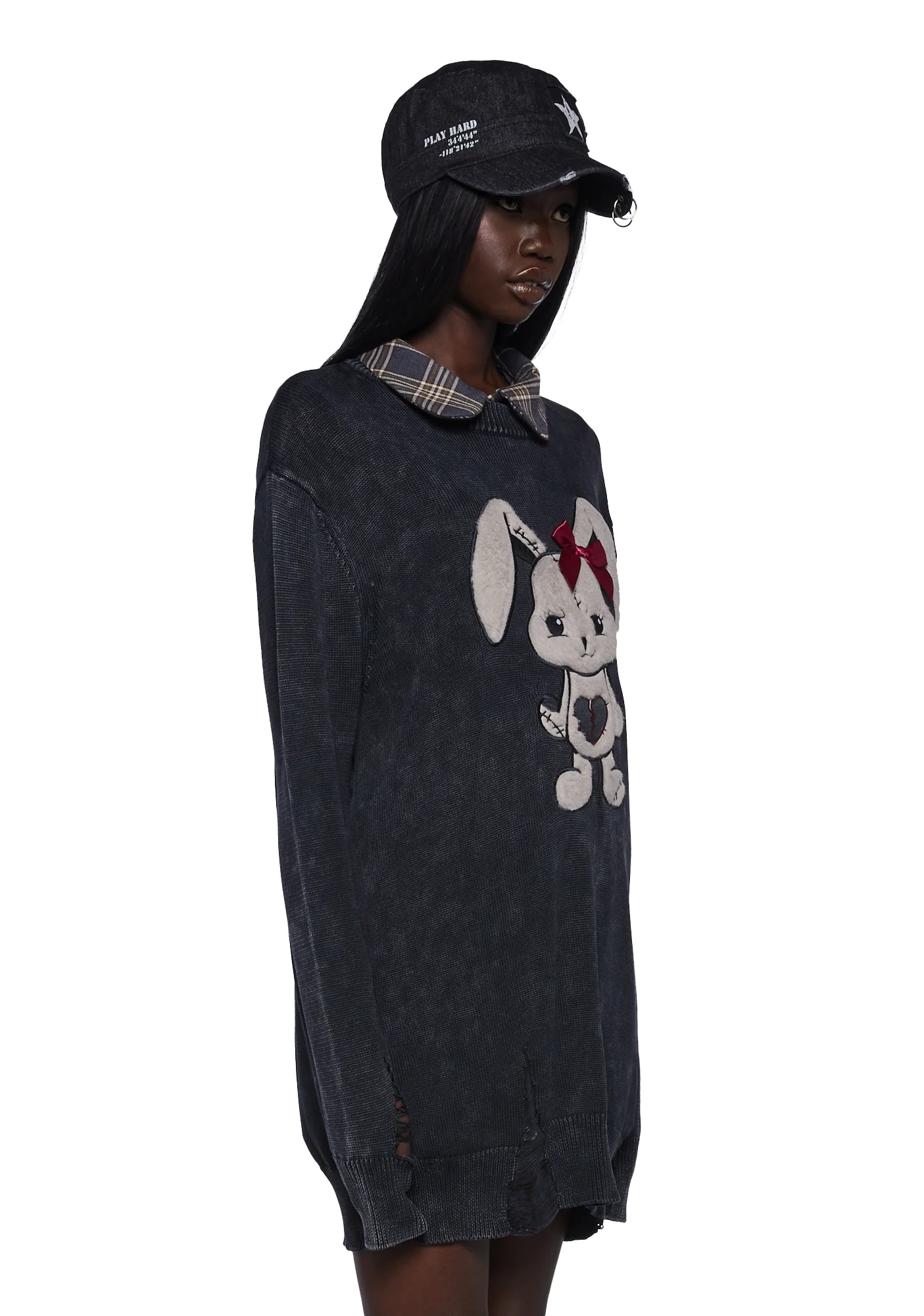 Never Caged Oversized Sweater - Image 3