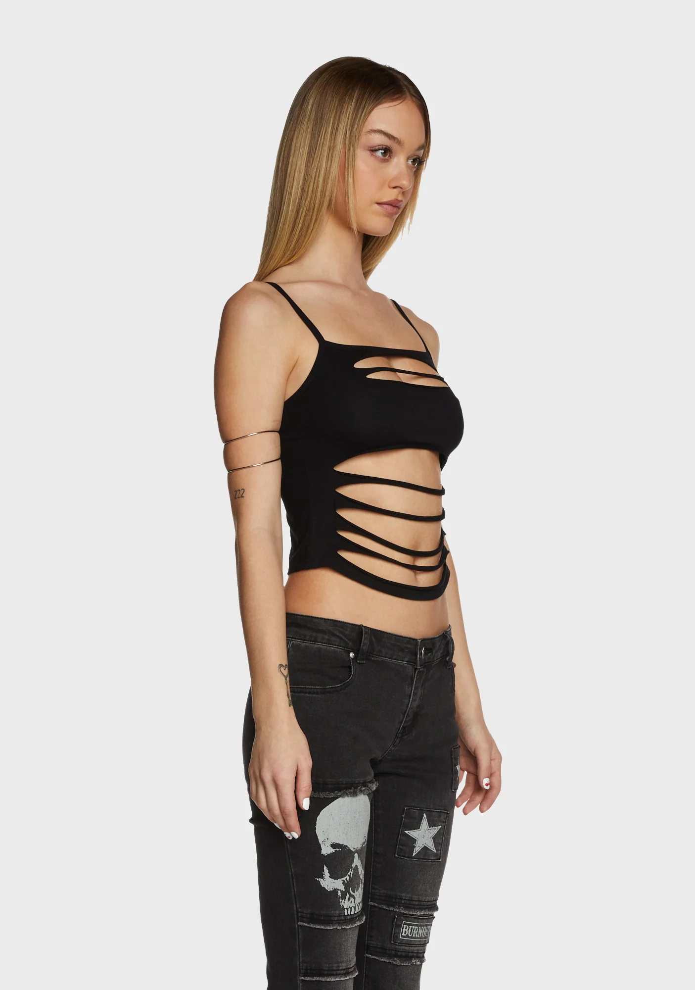Never Conform Slashed Tank - Image 3
