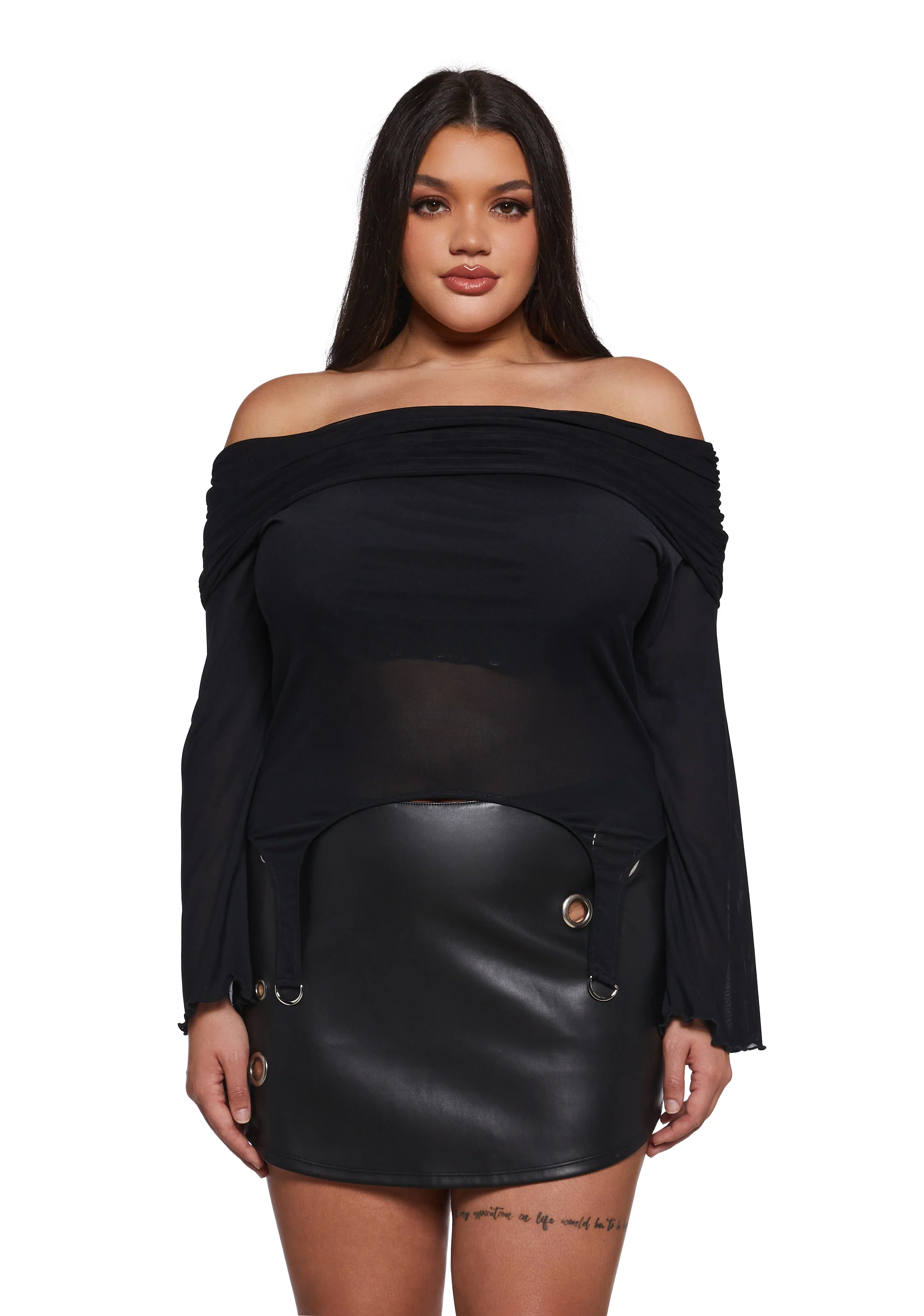 Never Underestimate Off The Shoulder Top - Image 2