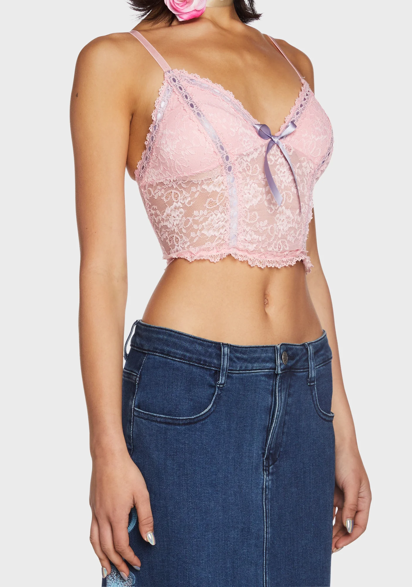New Morning Cami Top - Pink - Image 2