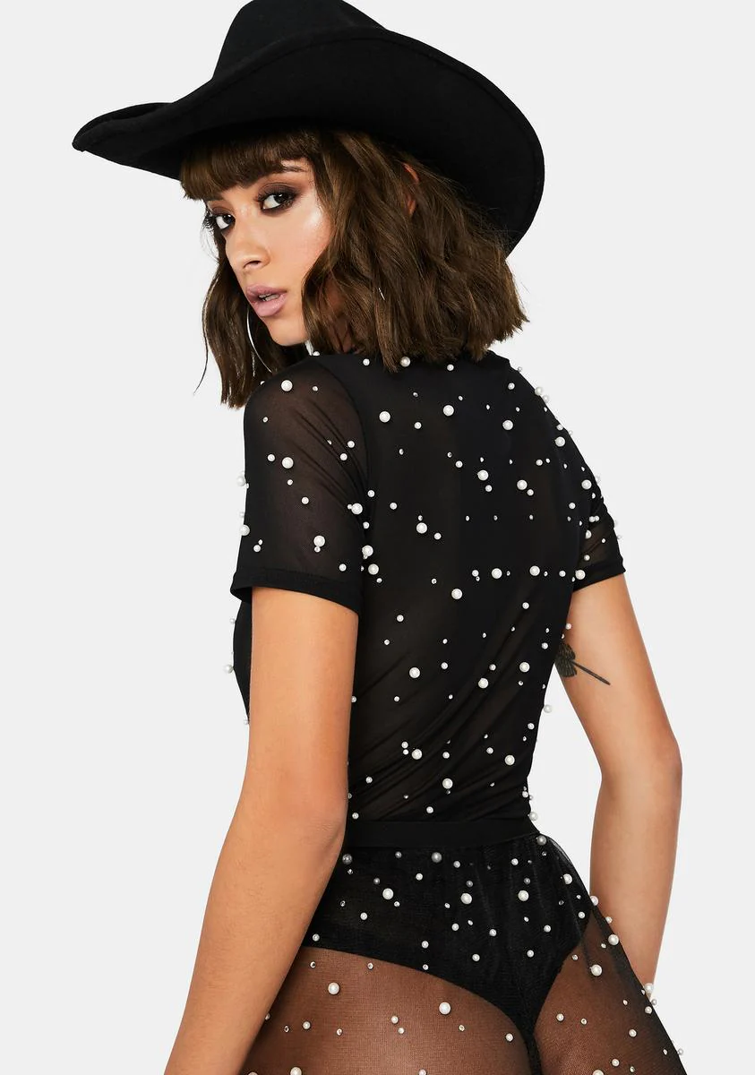 Next Level Glam Pearl Bodysuit - Image 4