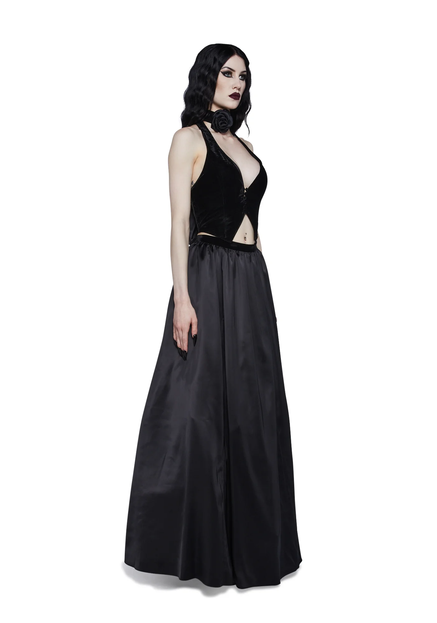 Night Coven Vest And Ball Gown Set - Image 3