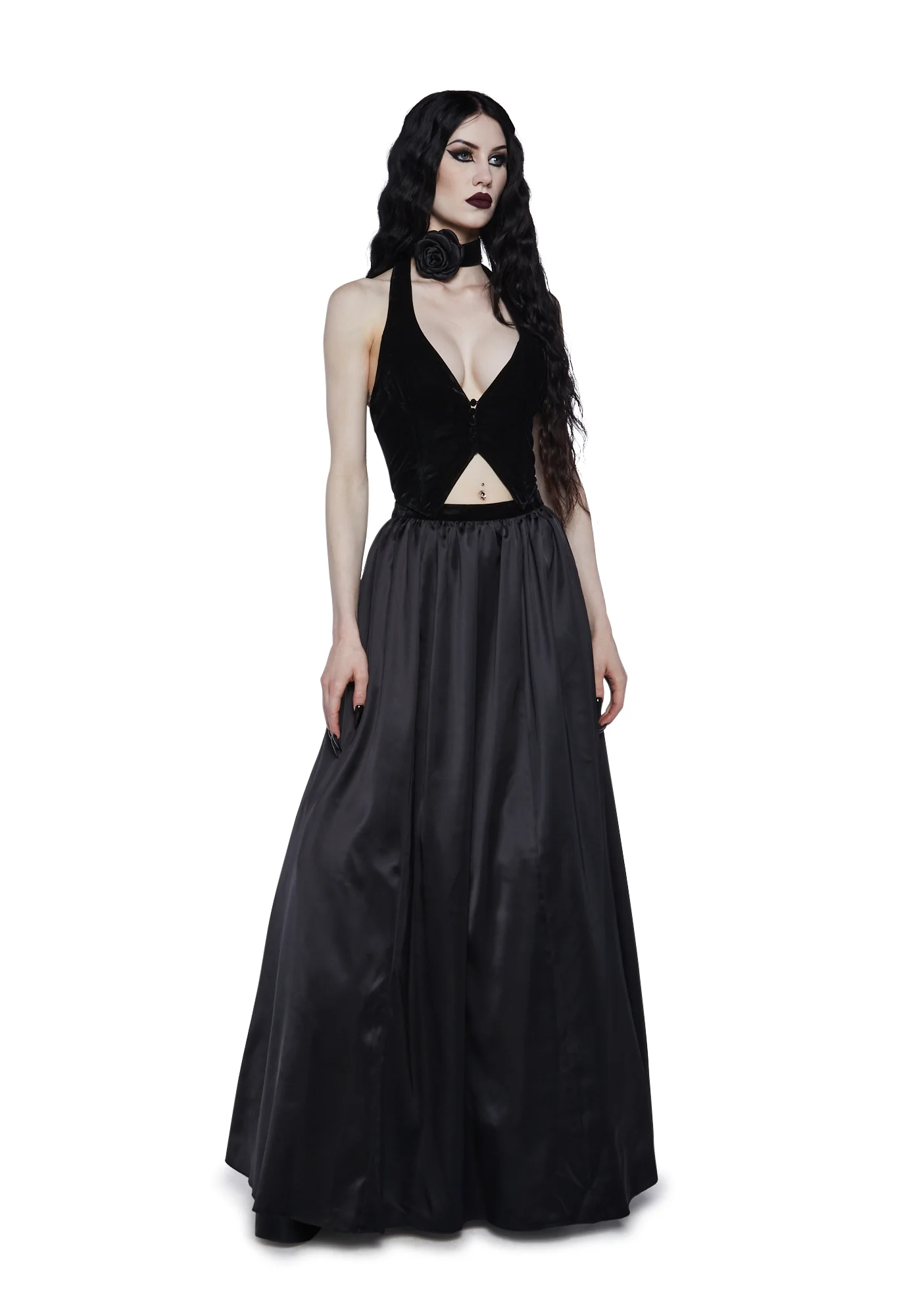 Night Coven Vest And Ball Gown Set - Image 5