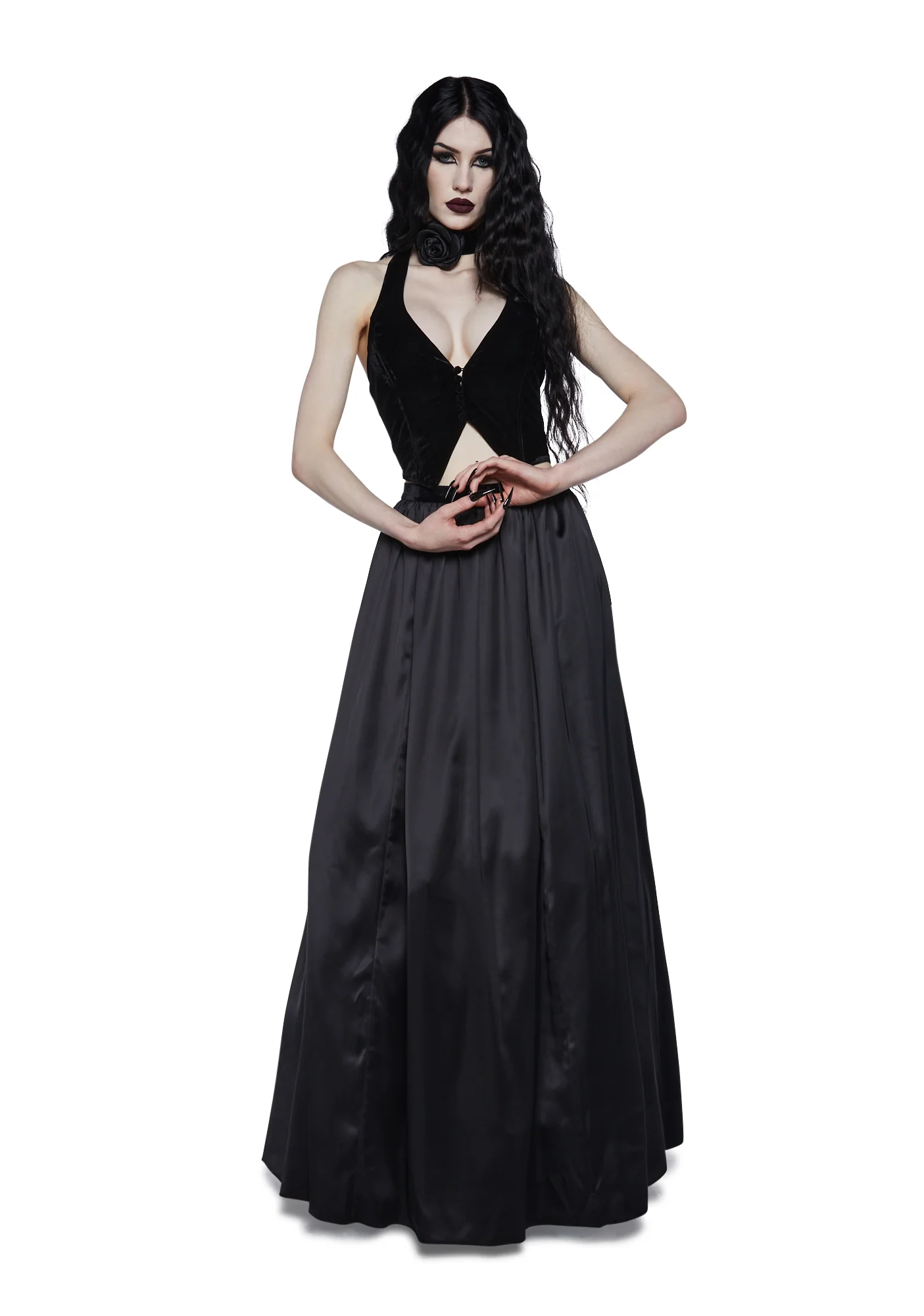 Night Coven Vest And Ball Gown Set - Image 6